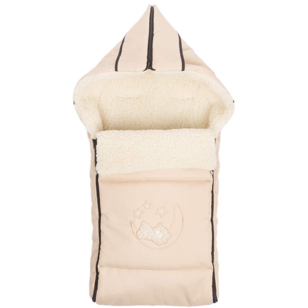Fußsack Winter für Kinderwagen Babyschale Schlittensack