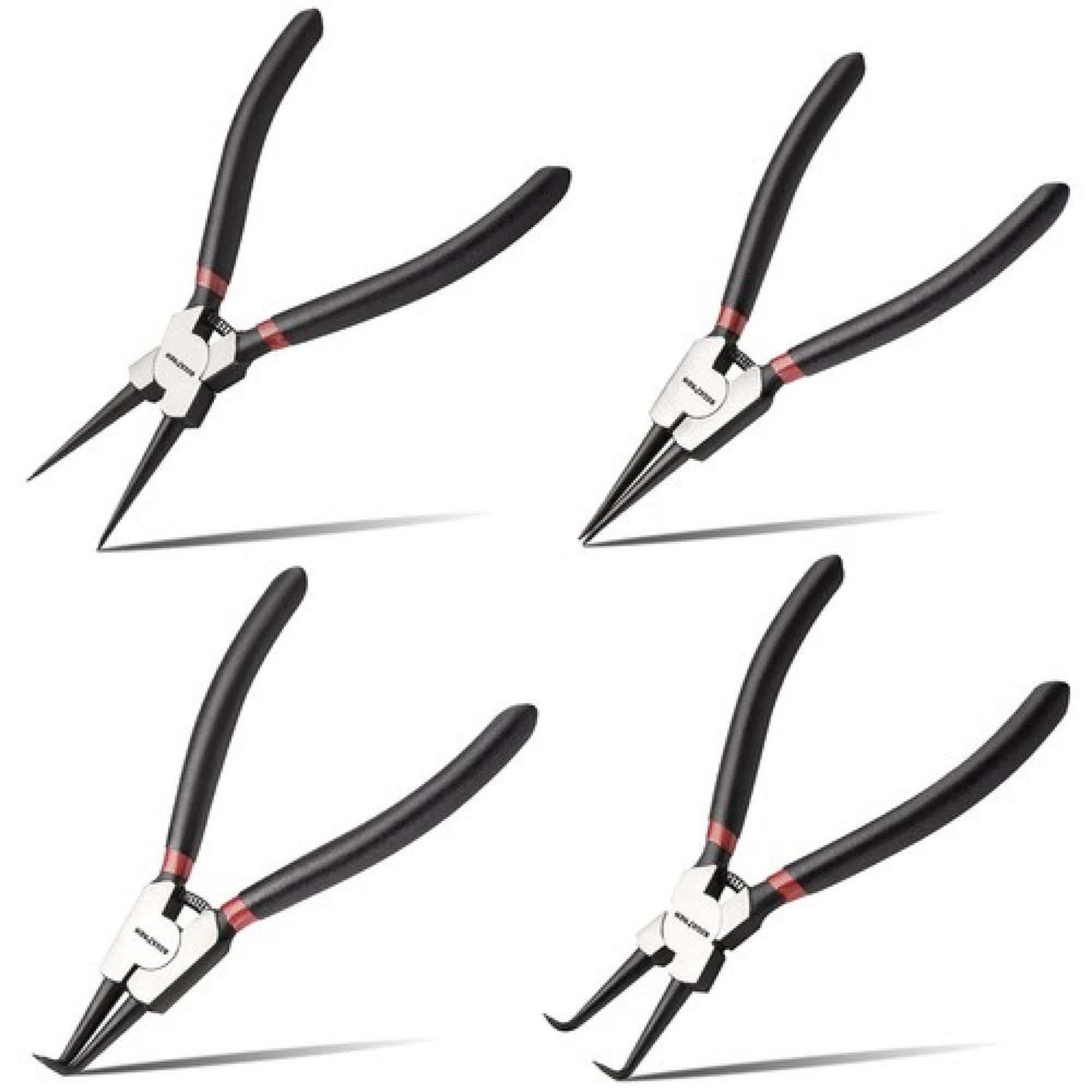 TSB Werk Sicherungsringzange 4x Sprengringzangen Sicherungsring Zange 4tlg Set, Sprengringzange, Seegeringzange – Bild 3 von 5