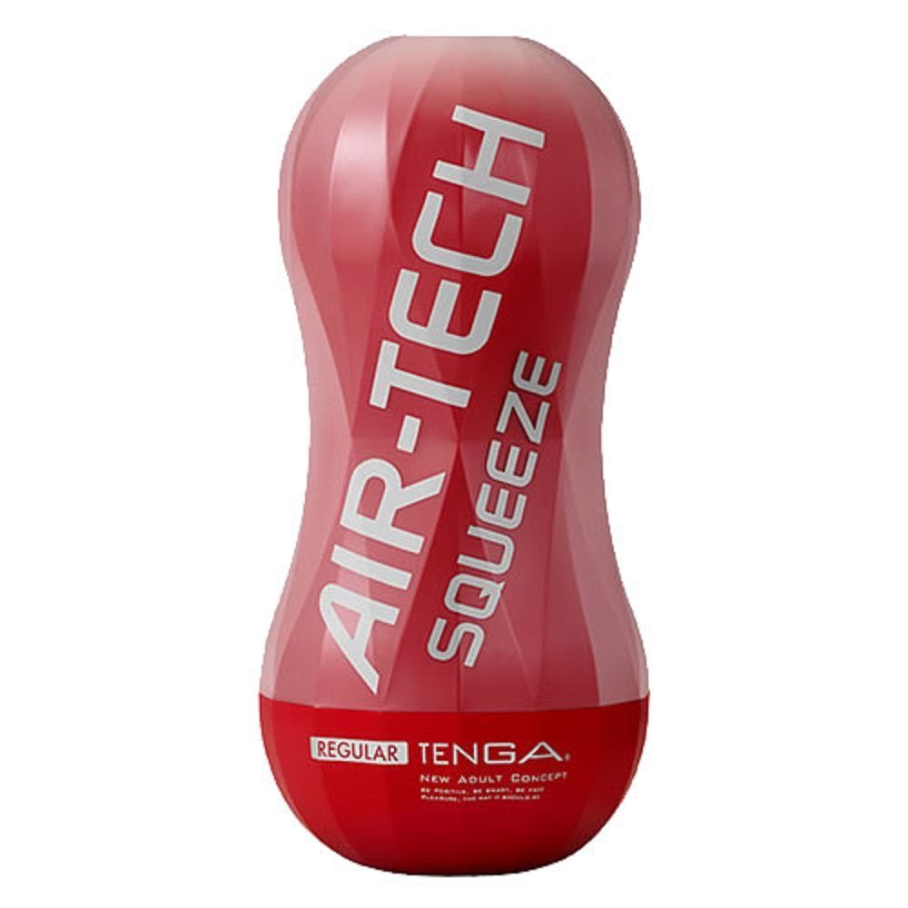 Tenga Masturbator AIR-TECH SQUEEZE, Variante: Regular (mit Noppendesign) 1-tlg., mit Aerostimulation für den ultimativen Blowjob-Kick