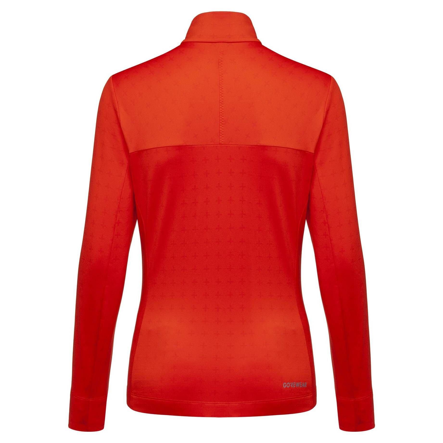 GORE® Wear Sweatjacke 1/4 EVERYDAY (1-tlg) Fireball ZIP Sweatshirt THERMO Damen
