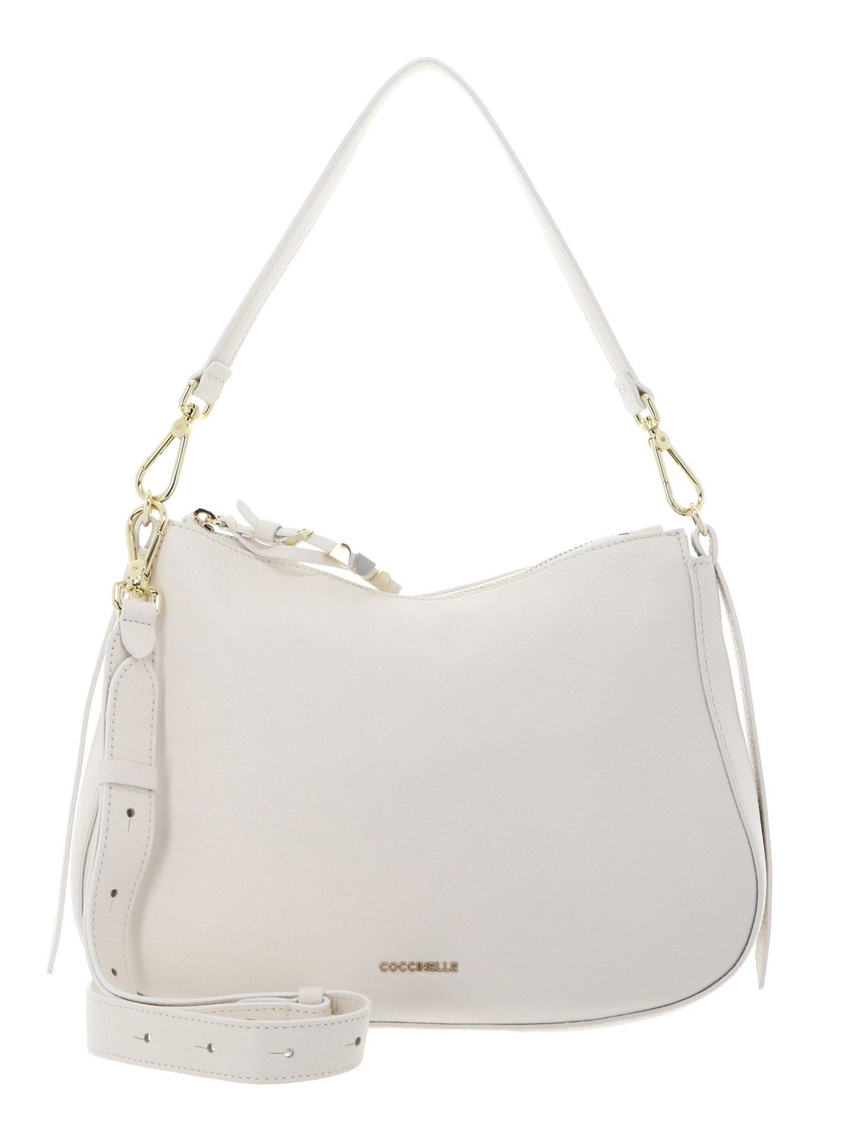 COCCINELLE Schultertasche Handbag Grained Leather, aus echtem Rindsleder
