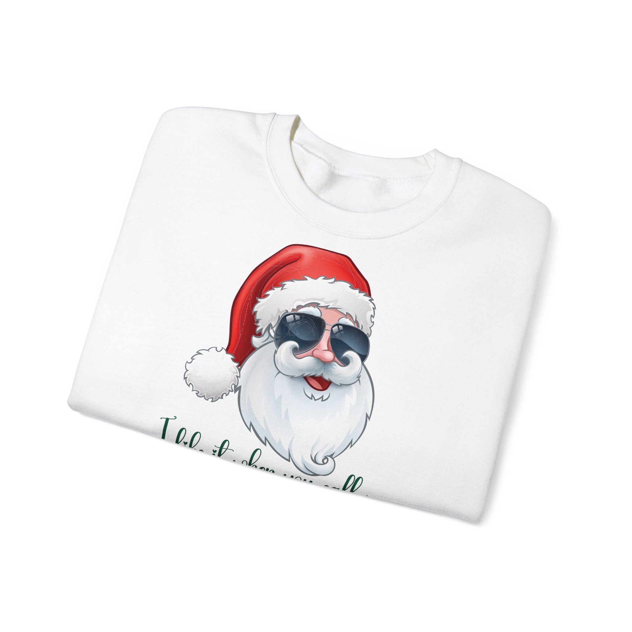 Quality Elegance Weihnachtssweatshirt I like it when you Call me Big Poppa Weihnachtssweatshirt