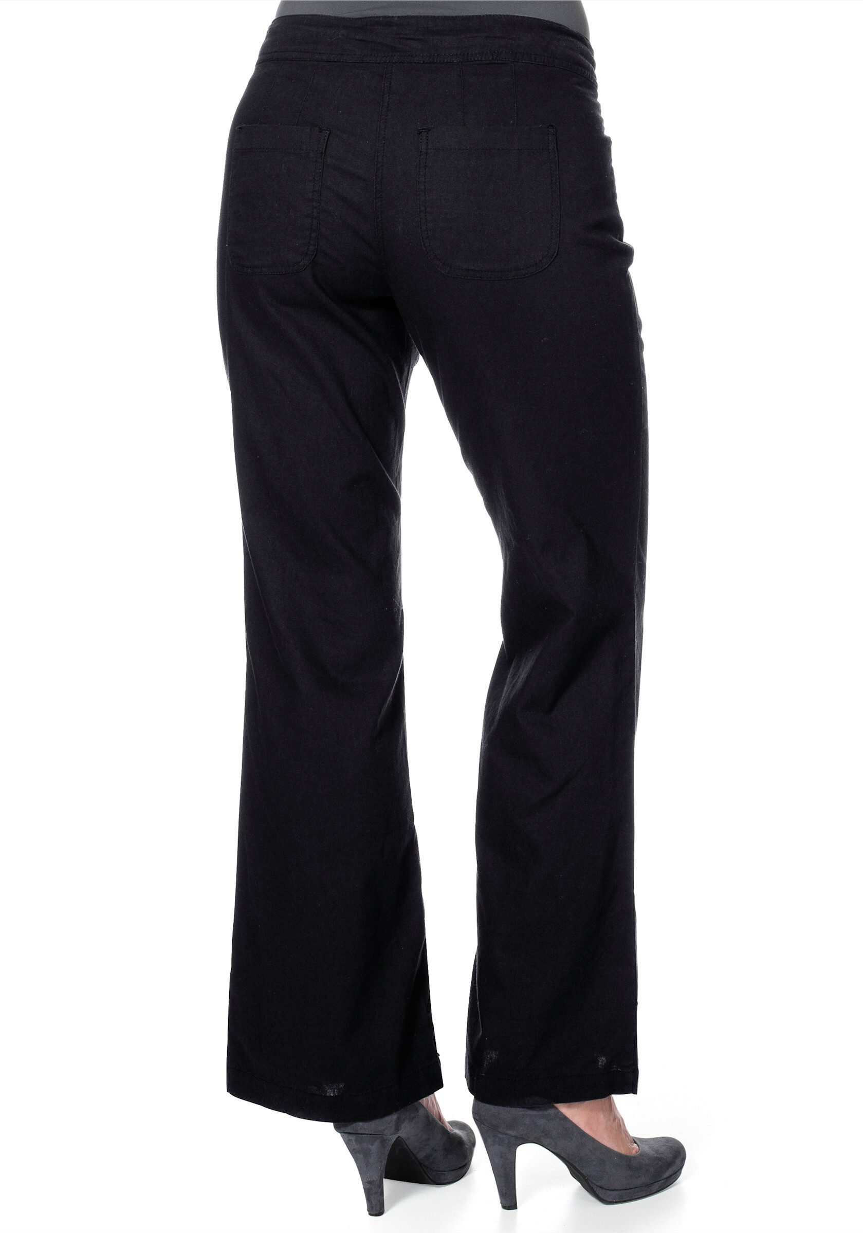 Sheego Jerseyhose Bootcuthose Innenbeinlänge ca. 83 günstig online kaufen