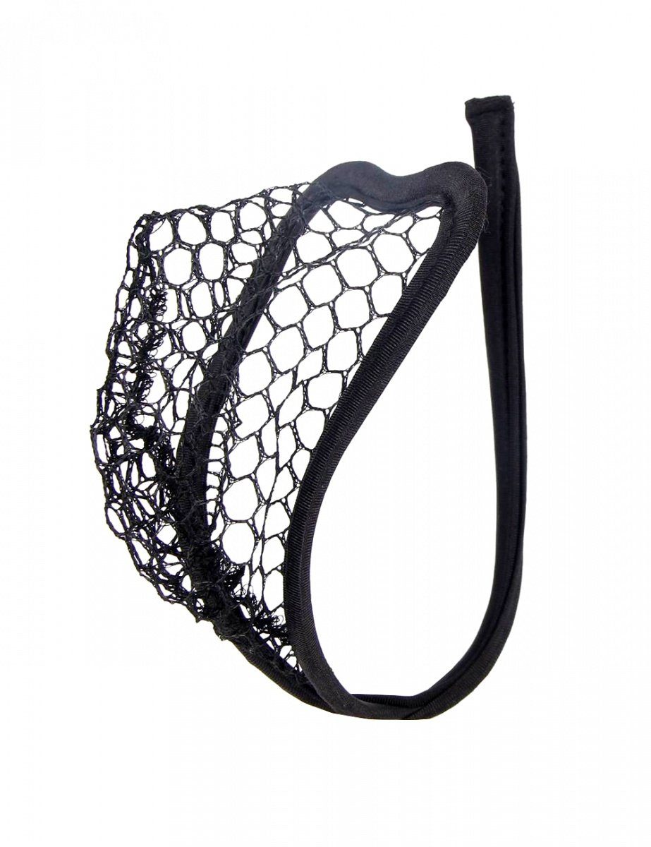 Lau-Fashion Tanga C-String Netz Schwarz Transparent günstig online kaufen