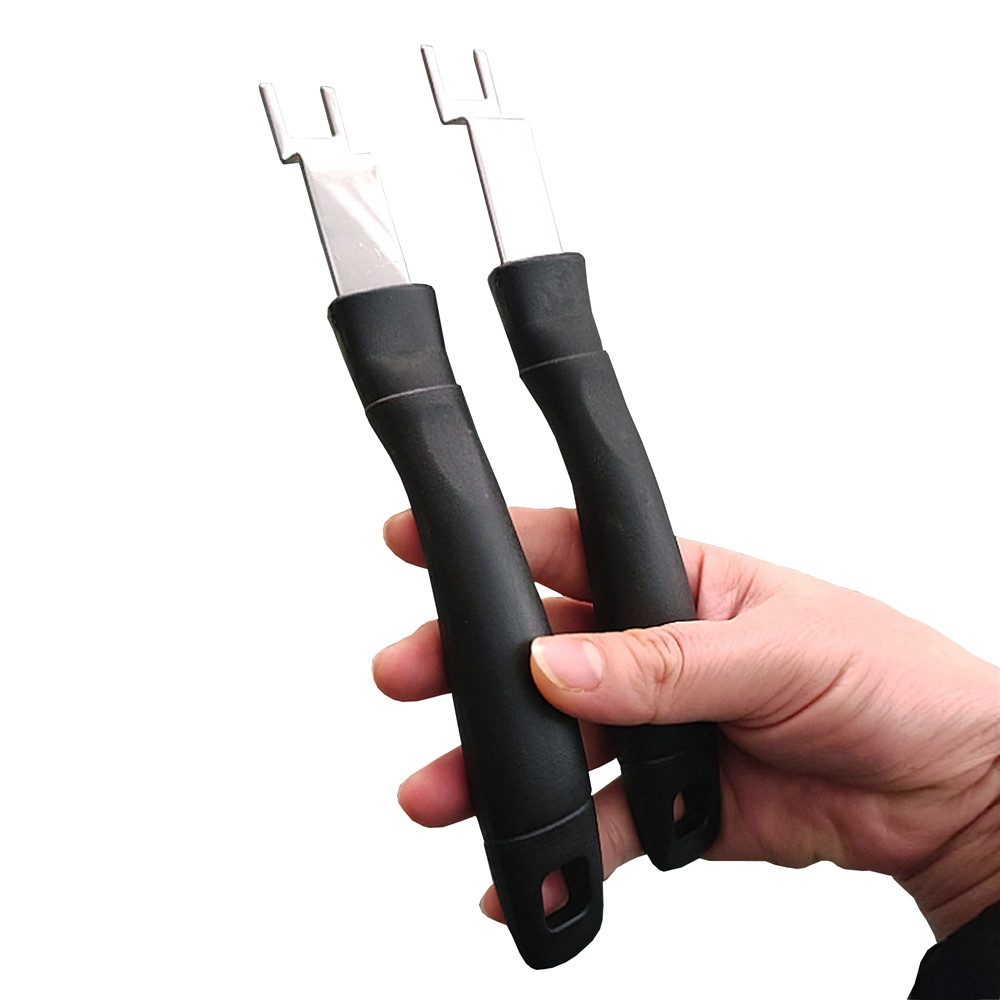 Mucola Grillrosthalter Grillrosthalter 2 X Edelstahl Handgriff 24 cm Решетки для гриля, Zubehör für Grillrost, Edelstahl & Kunststoff