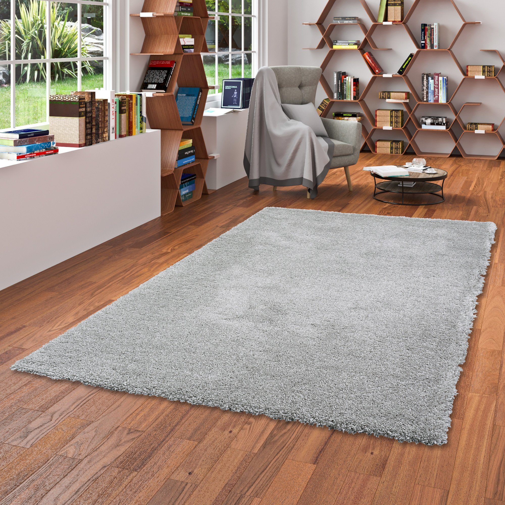 Snapstyle Hochflor-Teppich Luxus Hochflor Shaggy Teppich Dream, Rechteckig, Höhe: 38 mm