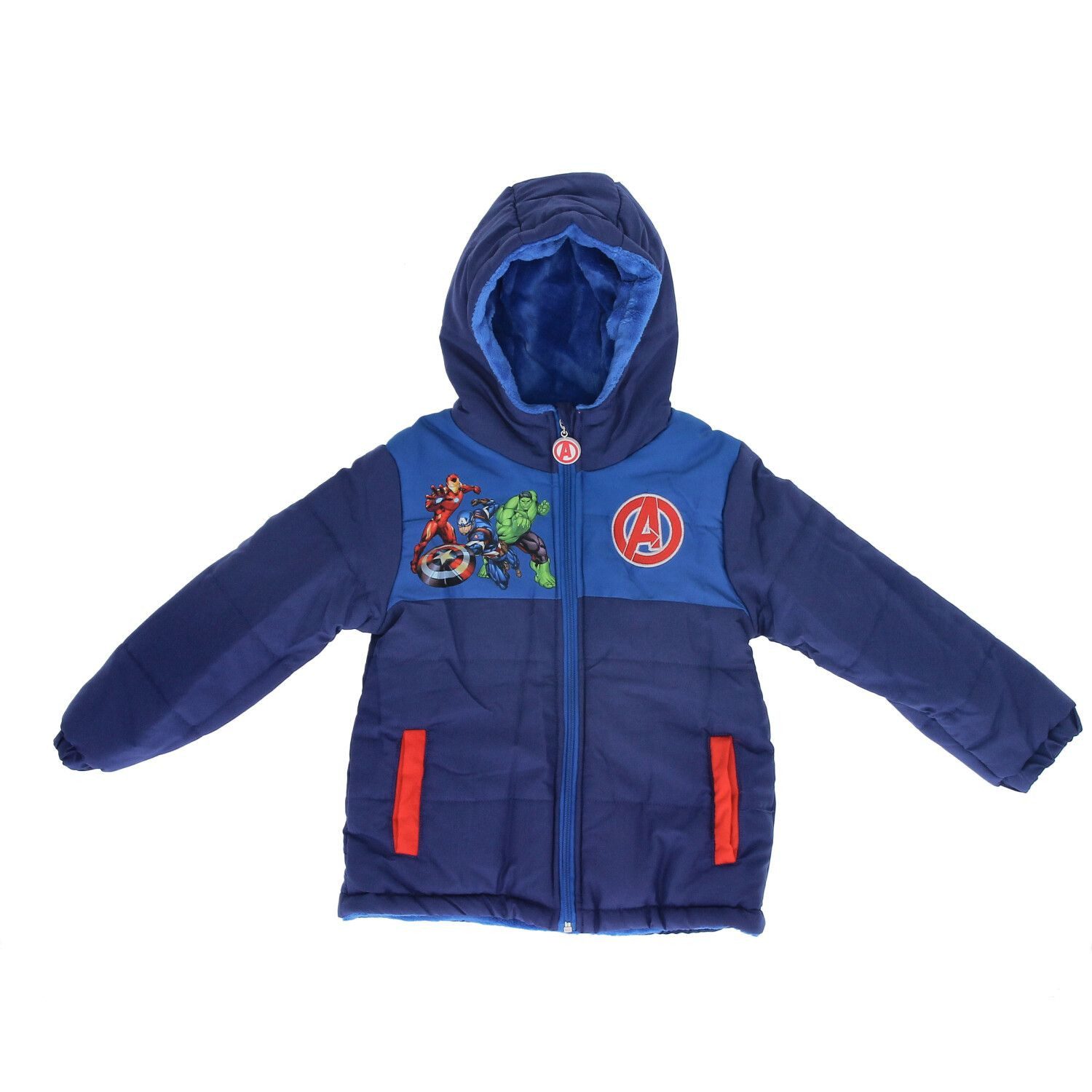 The AVENGERS Winterjacke Winterjacke für Kinder Robuste und warme Outdoor-Bekleidung Blau
