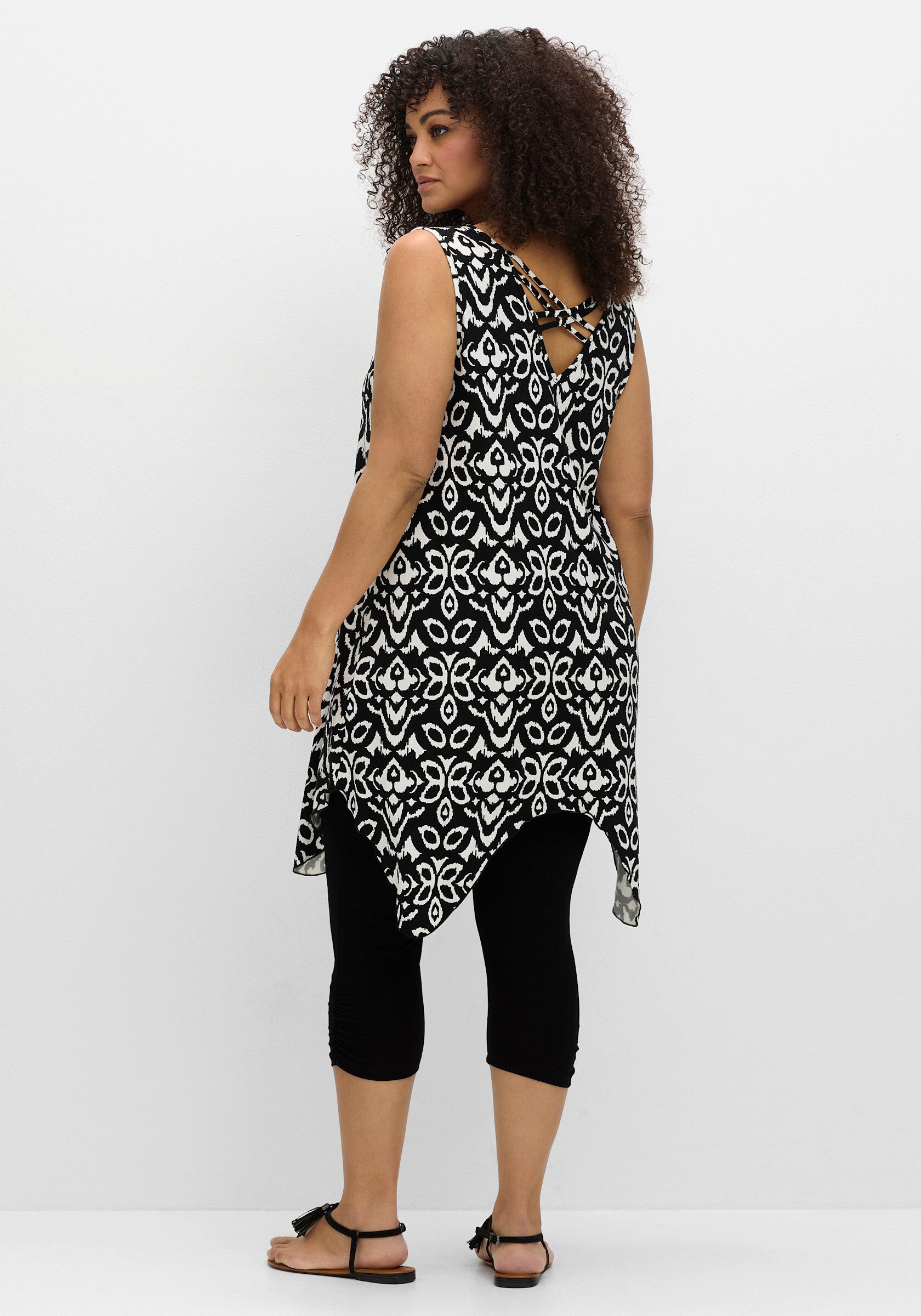 Sheego Jumpsuit Top und Leggings . Länge ca. 80 cm günstig online kaufen
