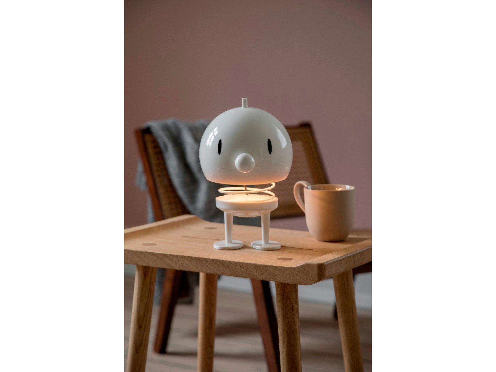 HOPTIMIST LED-Dekofigur LED Lampe XL White 23cm – Bild 3 von 5