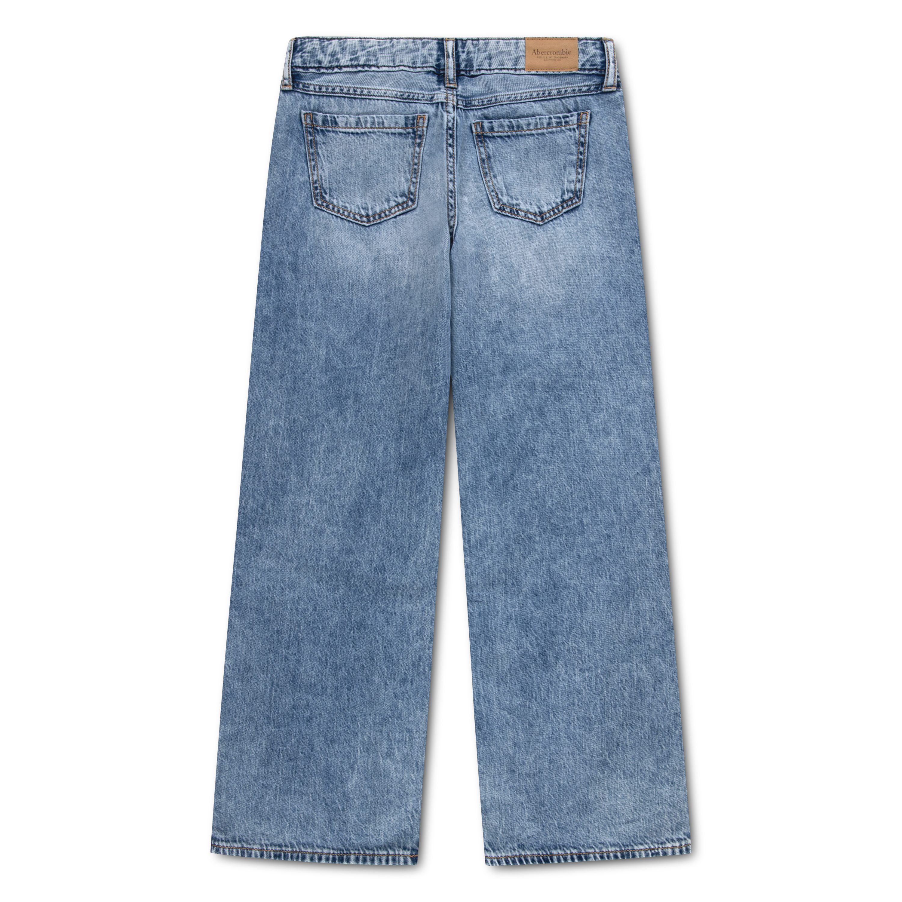 Abercrombie Kids Weite Jeans AFG LOW RISE HEARTS BAGGY JEAN mit Herzen, for Girls
