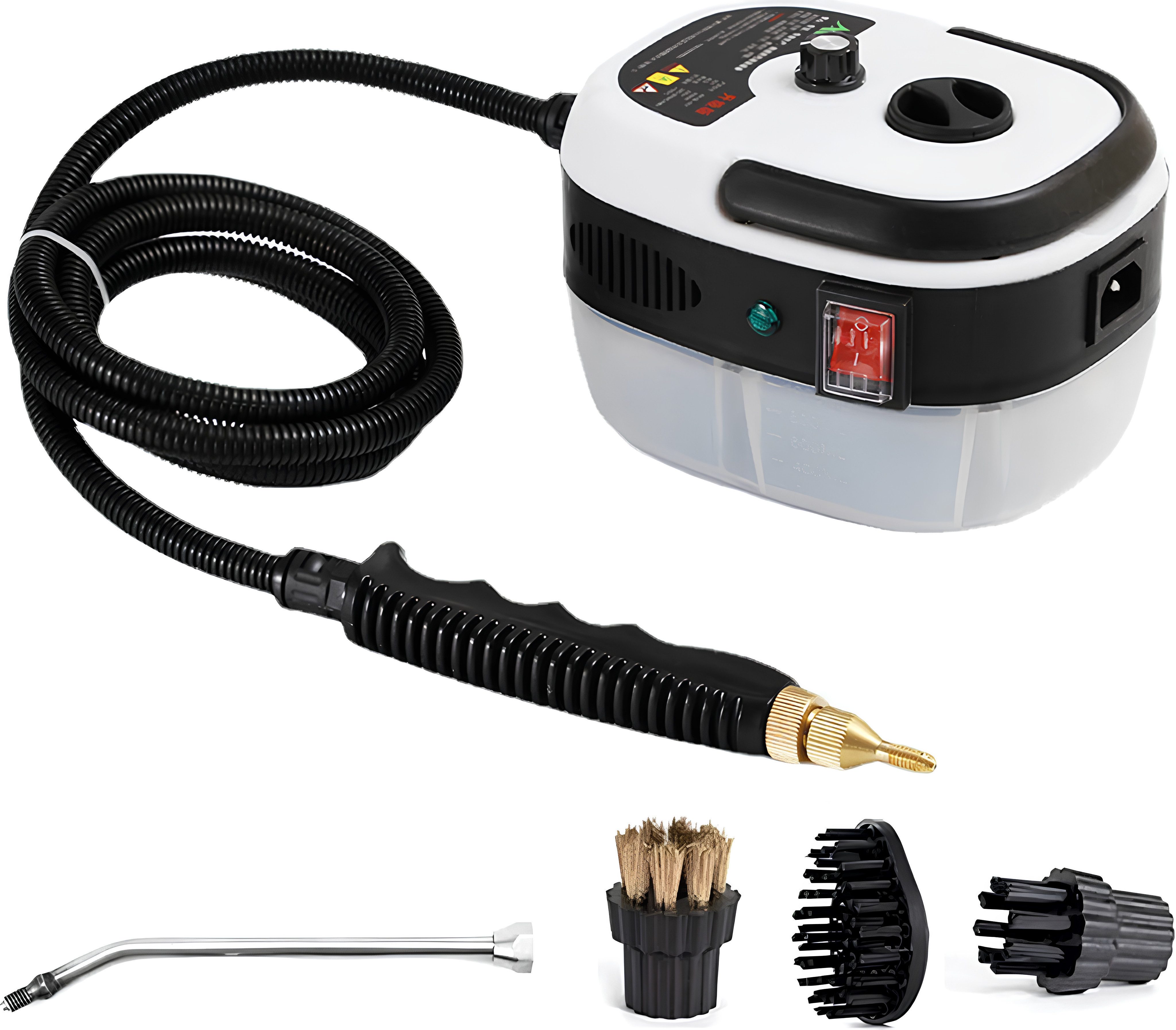 Athlix Ручные пароочистители Ручные пароочистители Dampfgarer zur Reinigung 2500W Druckdampfreiniger, 2500W, 1,2 L Tank, 60 Min Betriebsdauer