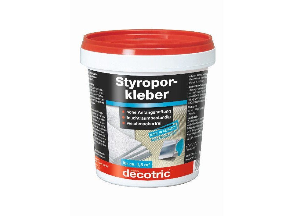 decotric® Dispersionskleber Decotric Styroporkleber 1 kg günstig online kaufen