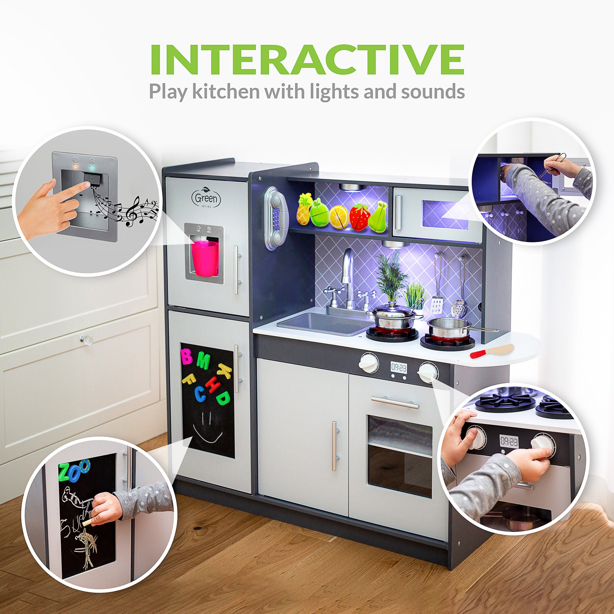 Green Series Spielküche Große Spielküche Holz günstig online kaufen
