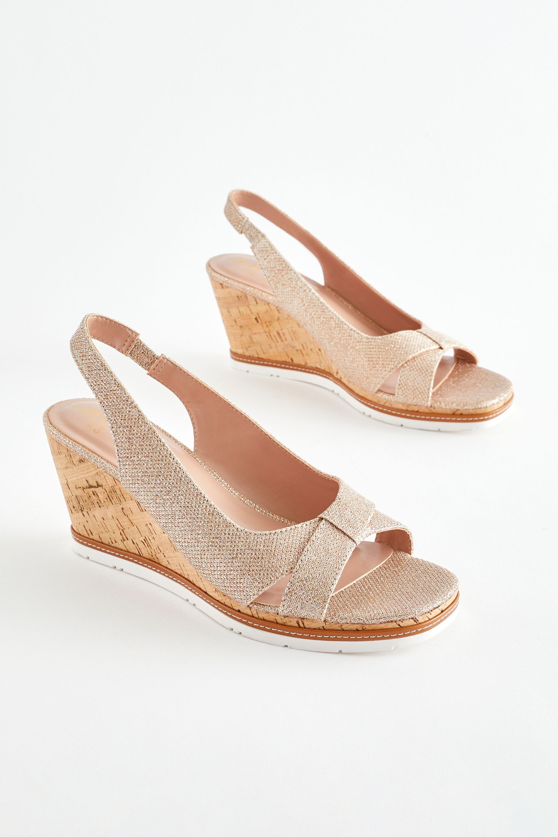 Next Forever Comfort® Keilabsatzsandalen, extra weit günstig online kaufen