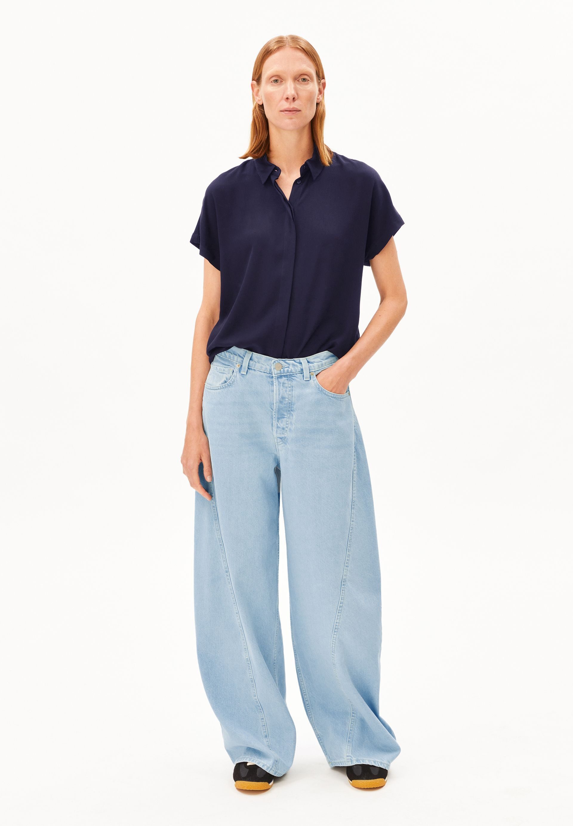 Armedangels Hemdbluse LARISAANA Bluse aus LENZING™ ECOVERO™ Viskose (1-tlg) günstig online kaufen
