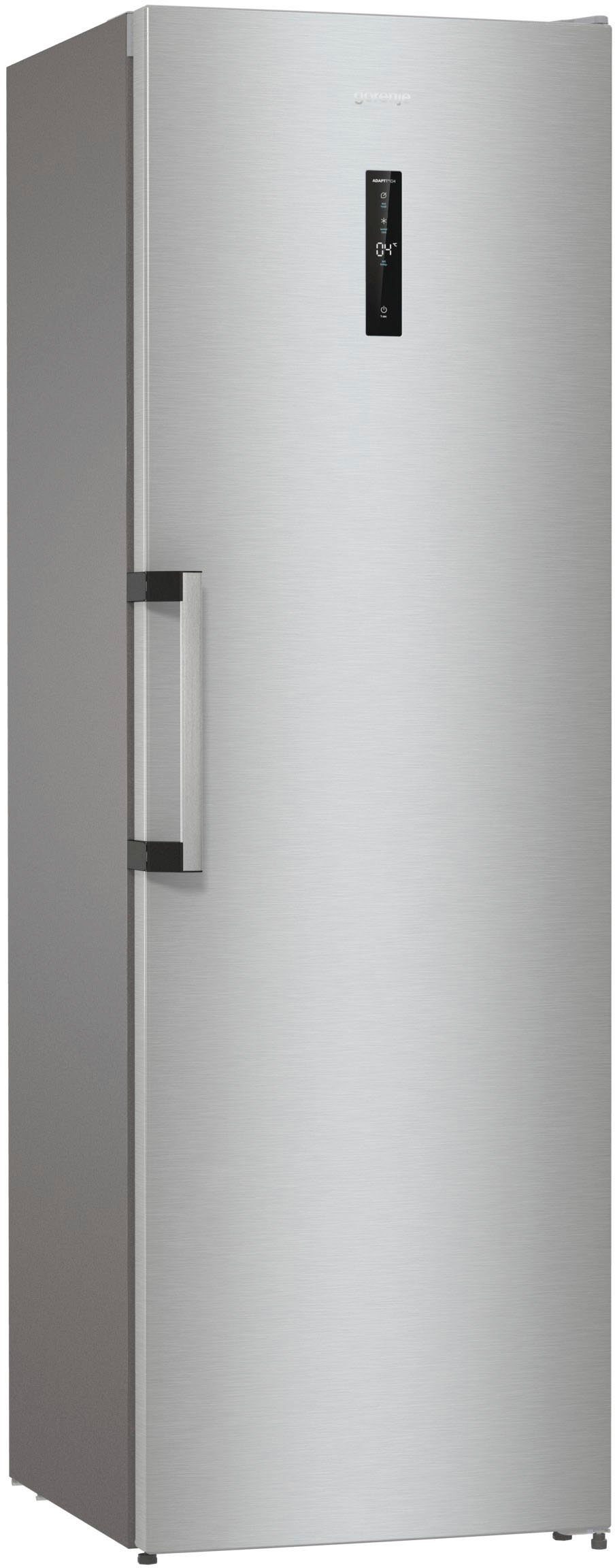 R619DAXL6, cm hoch, grau 59,5 185 breit GORENJE cm metallic Kühlschrank