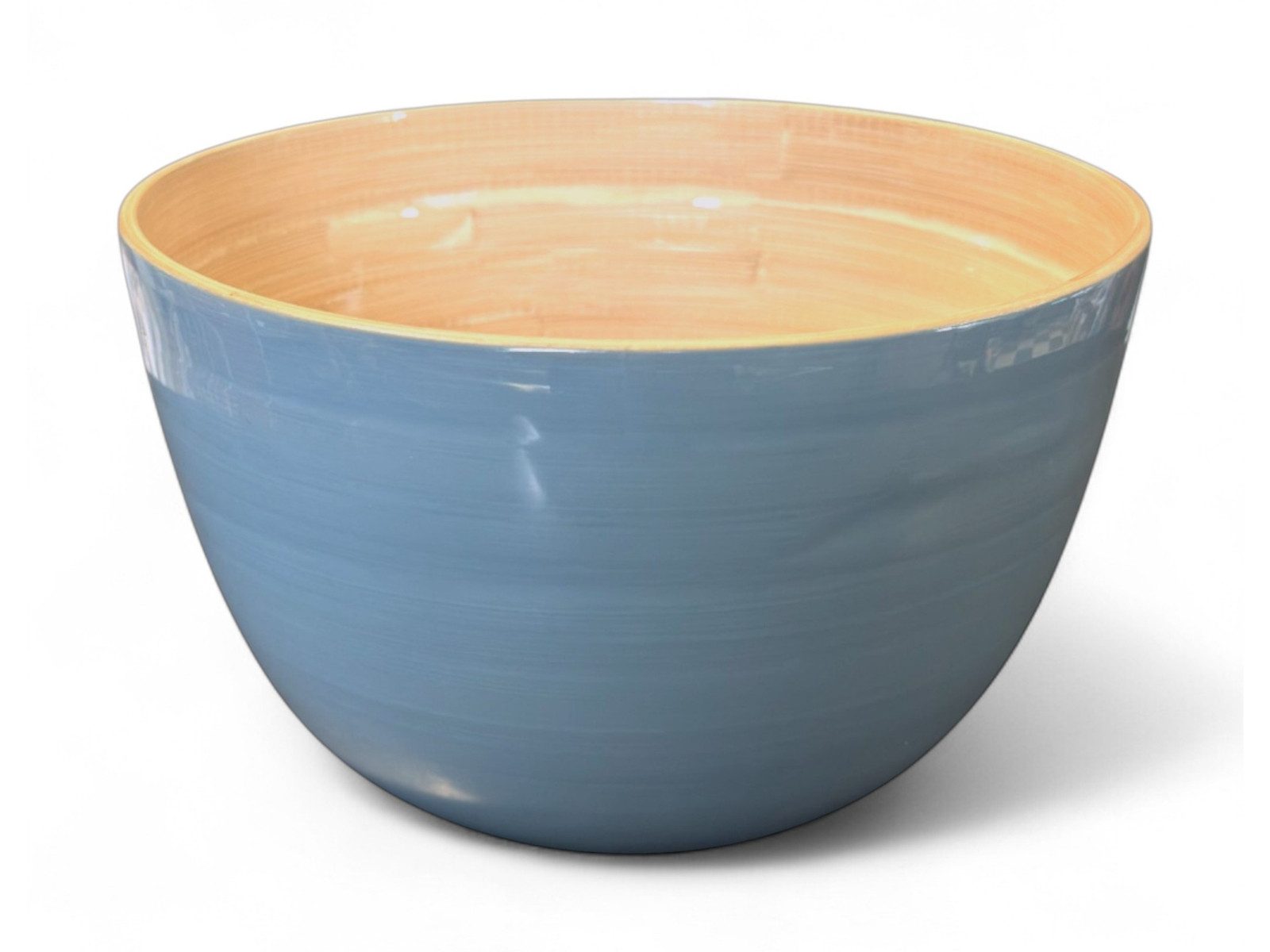 albert l. (punkt) Schüssel Bambus-Schüssel taubenblau 26x16cm, Bambus, (Schüsseln)
