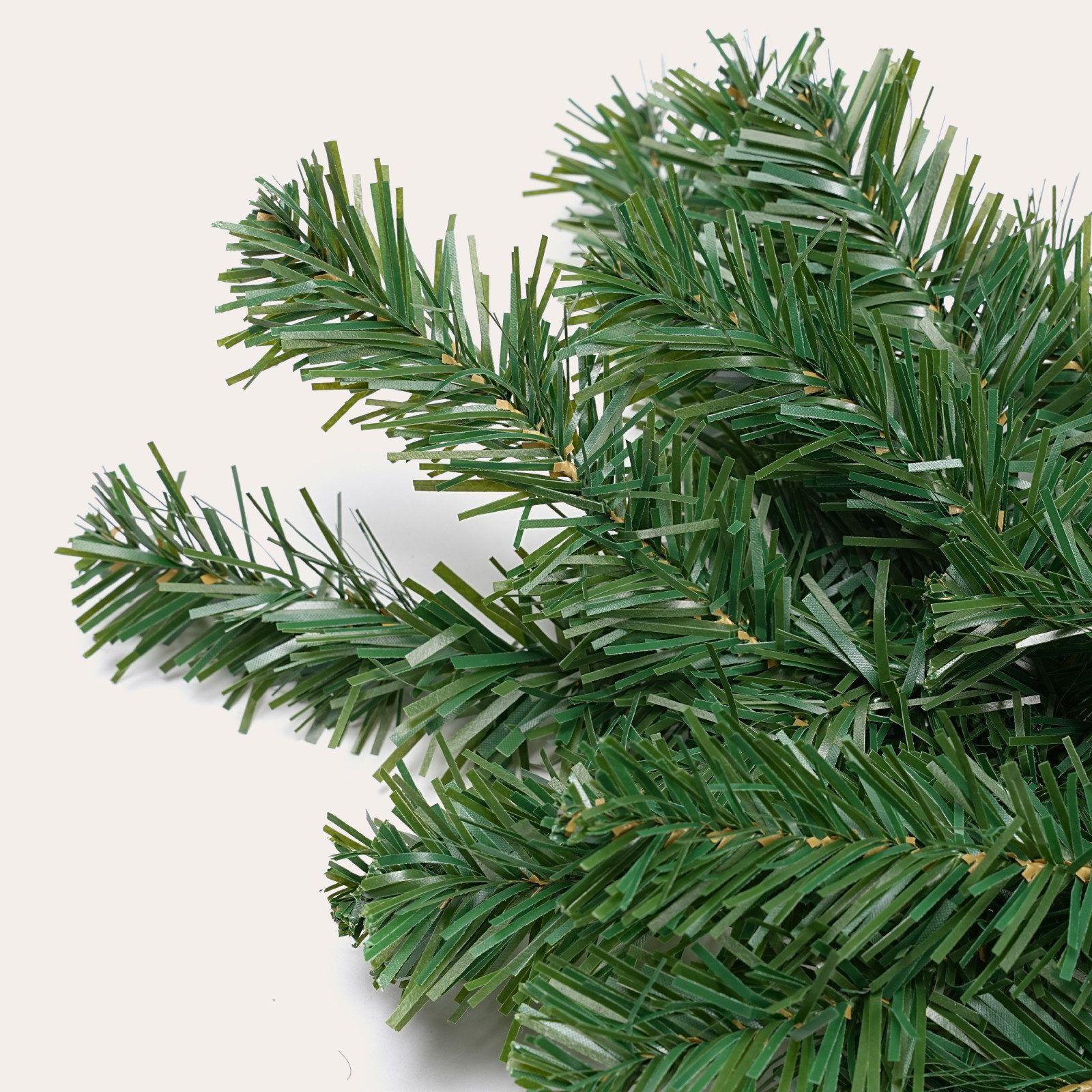 Kunstgirlande Weihnachtsgirlande 3m 5m 10m Tannengirlande Beleuchtet Außen Tanne, Salcar, Künstliche Weihnachtsgirlande 3 m, 270 Spitzen, Ø 26 cm