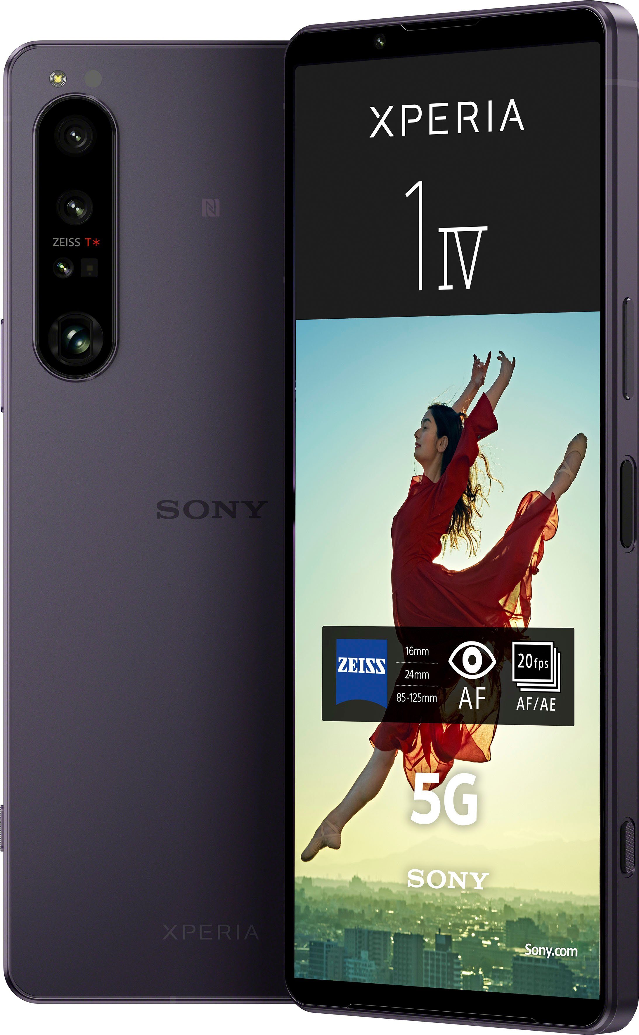 Sony XPERIA 1 IV 5G Smartphone (16,51 cm/6,5 Zoll, 256 GB Speicherplatz, 12