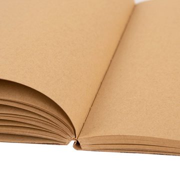 Idena Notizbuch Notizbuch - Notebook - 192 Seiten - blanko - Korkeinband