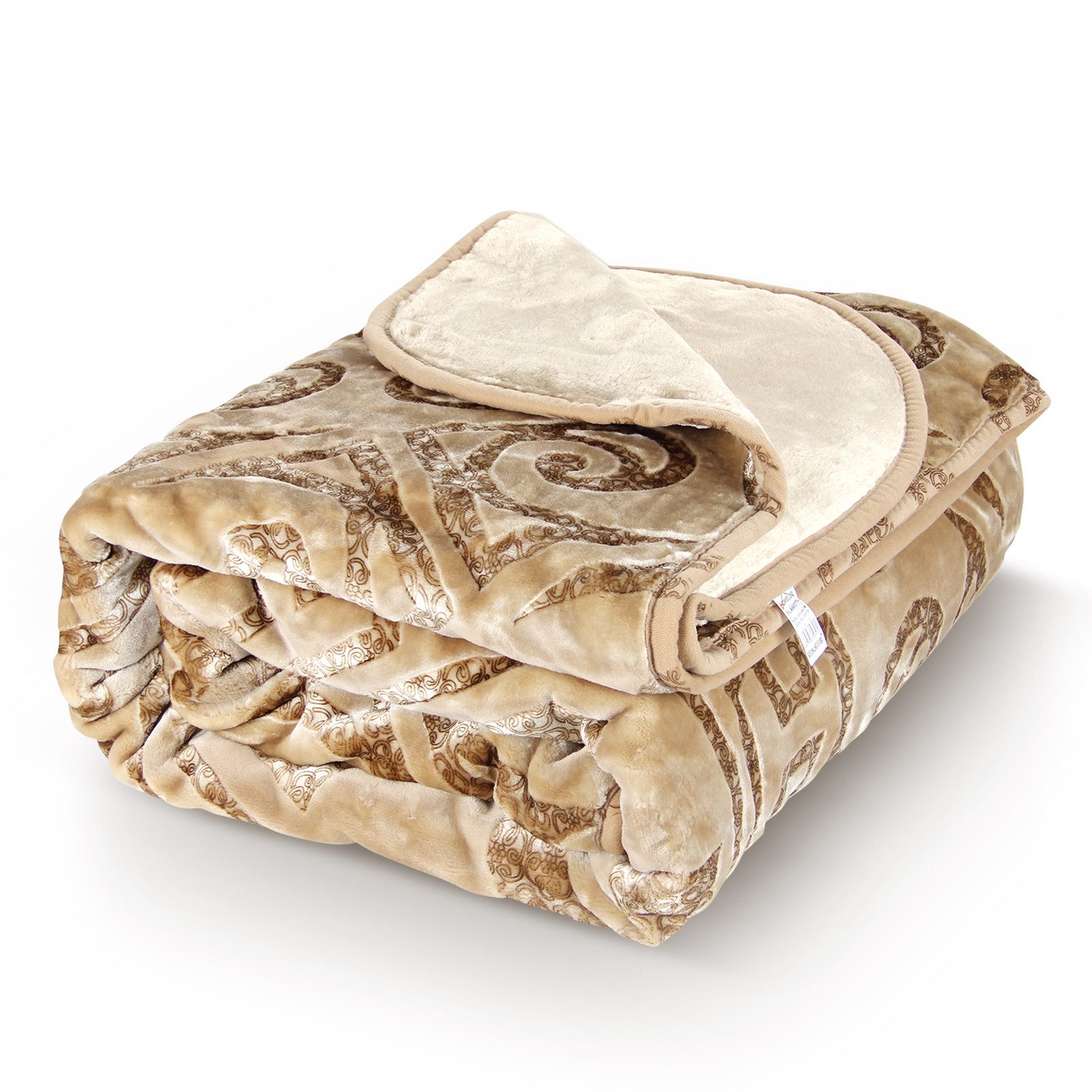 Wohndecke Kuscheldecke Flauschig 200x240 Warm Weiche Bettdecke Einfarbig, HOMELUX, Wohndecke, Kuscheldecke