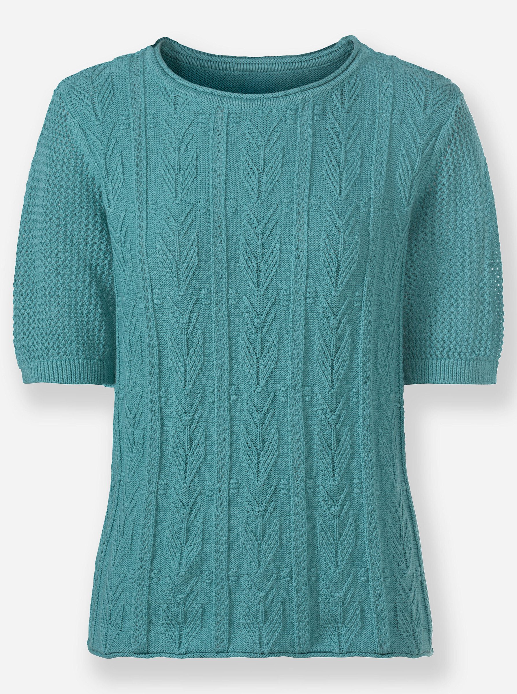 Witt Strickpullover Kurzarmpullover .