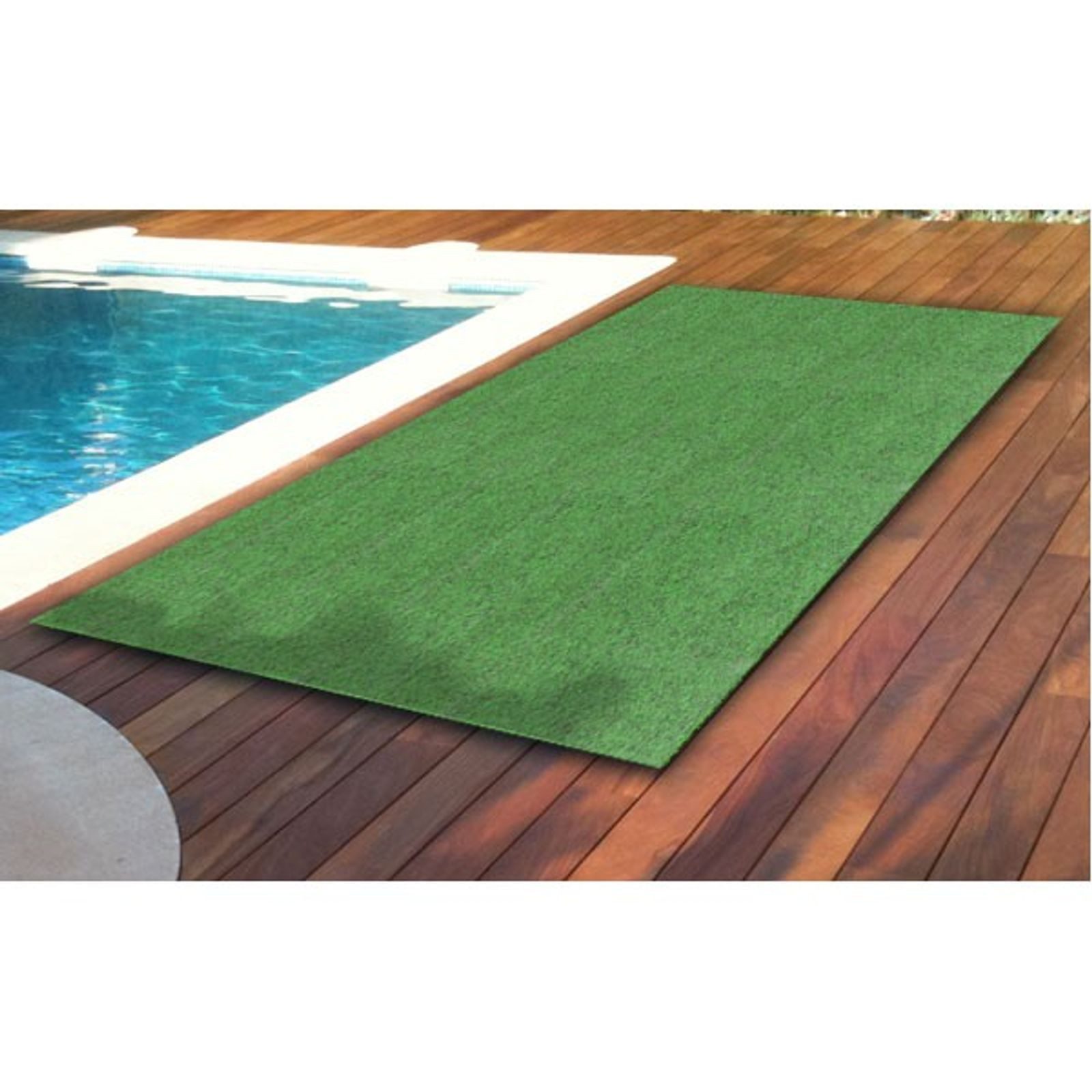 BURI Rasenteppich Rasenteppich 100x200cm mit Noppen Grün Kunstrasen Teppich Rollrasen