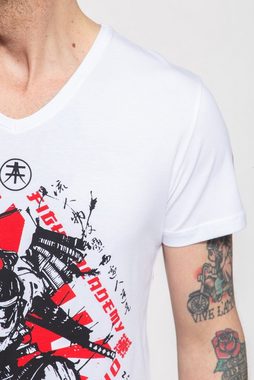 Akito Tanaka T-Shirt Samurai Run mit Samurai Print