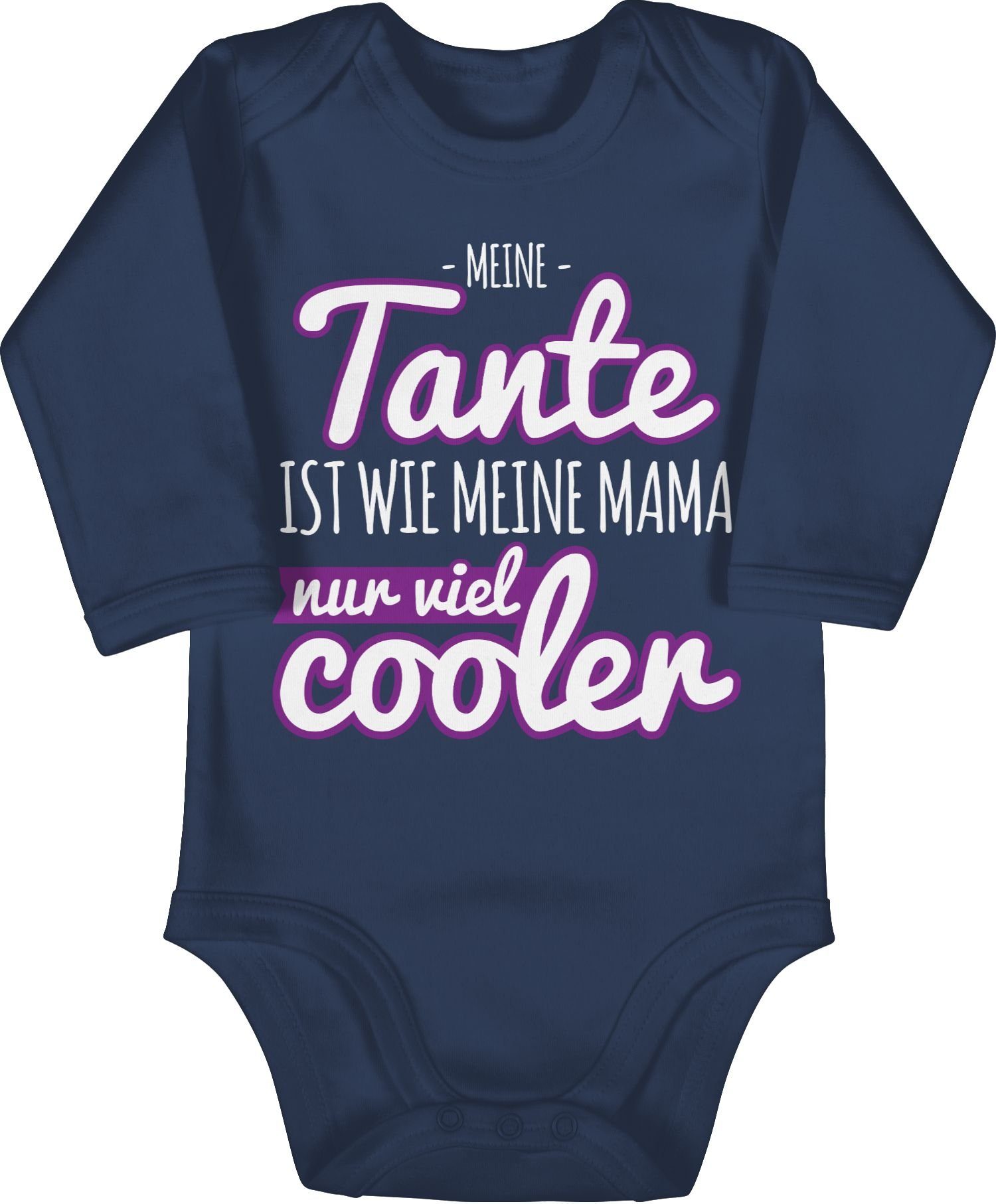 Shirtracer Shirtbody »Meine Tante ist wie meine Mama nur viel cooler