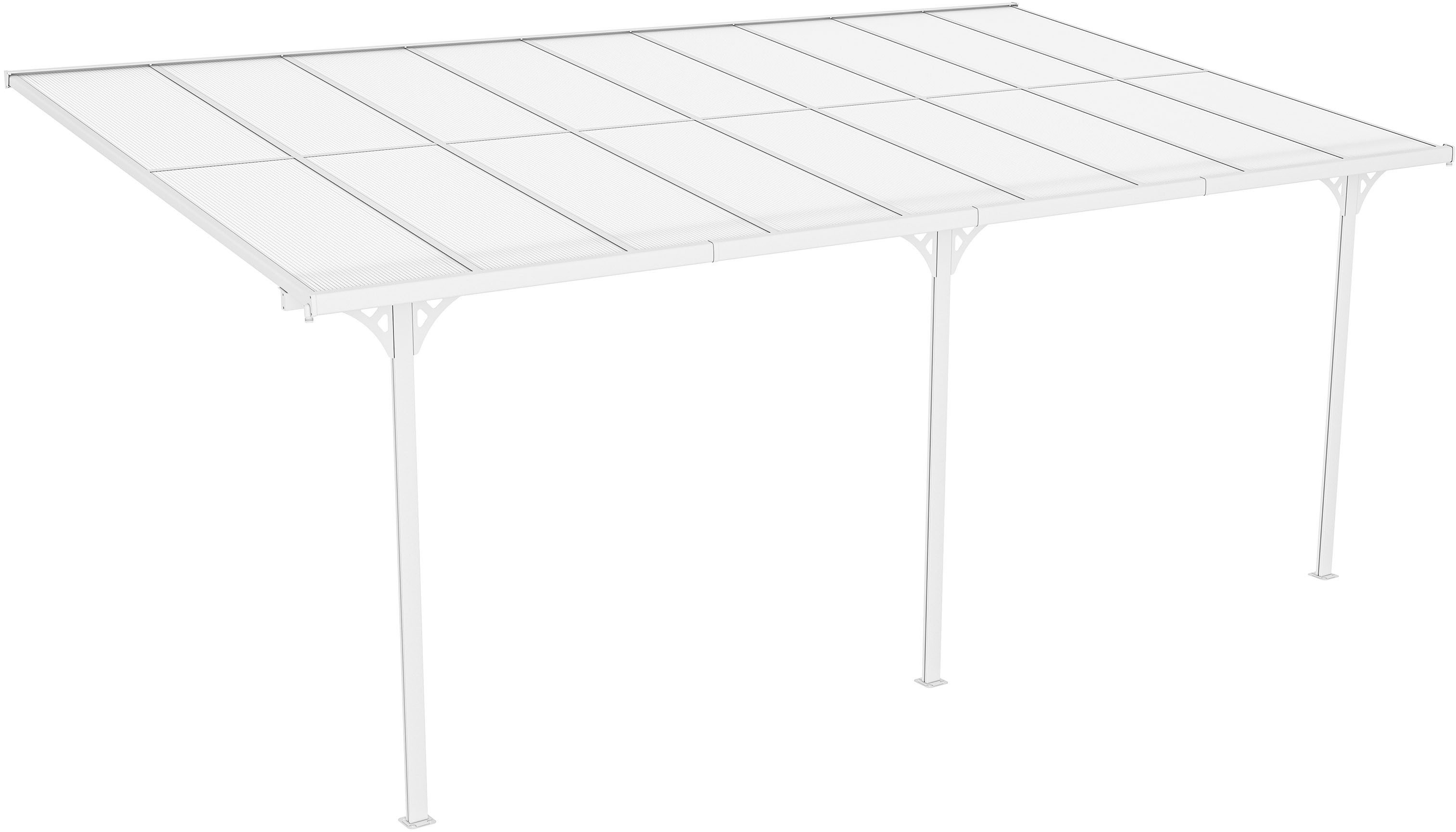 WESTMANN Terrassendach Bruce 556, BxT: 556x300 cm, Bedachung Dachplatten