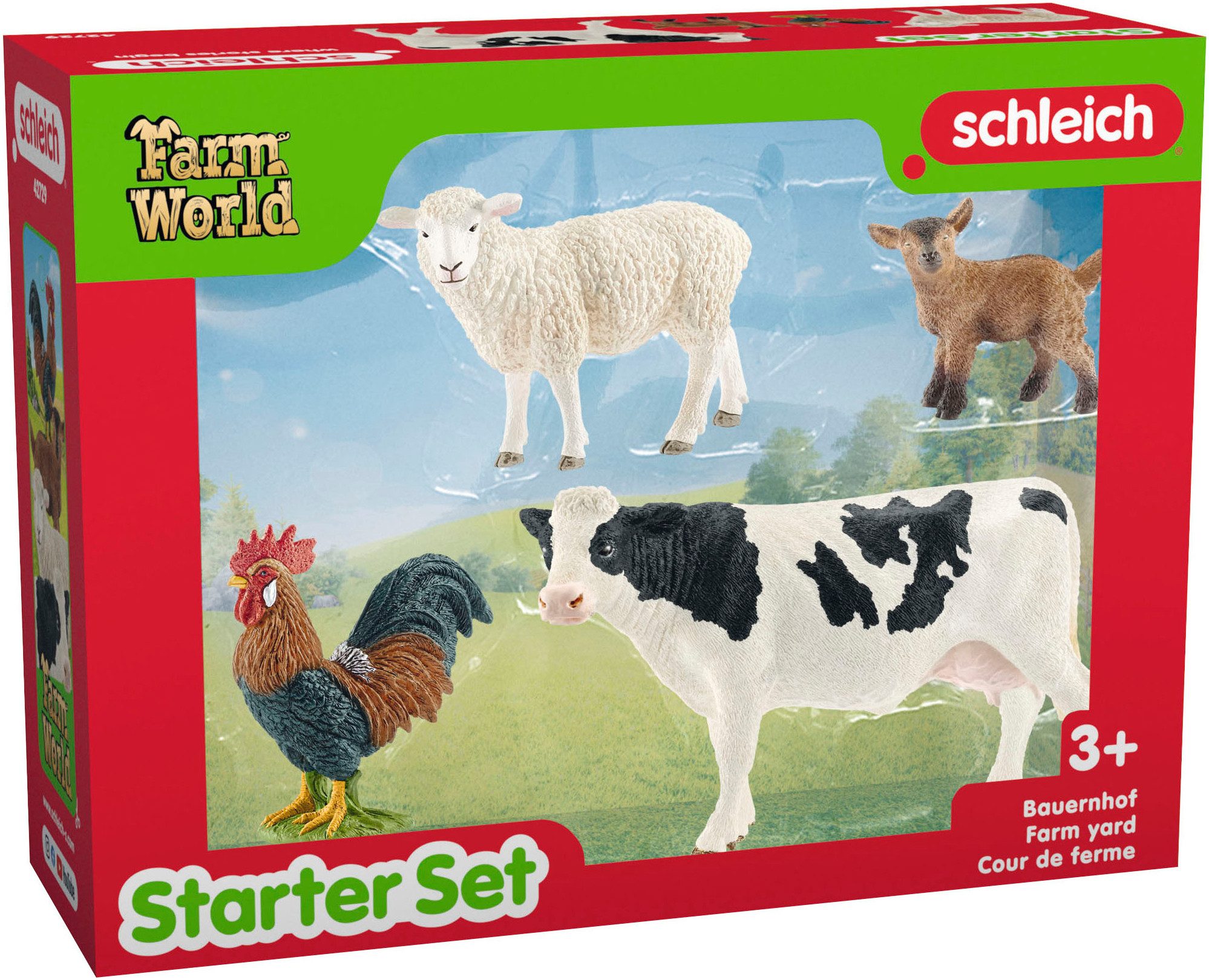 Schleich® Spielfigur FARM WORLD, Bauernhof Starter-Set (42729)