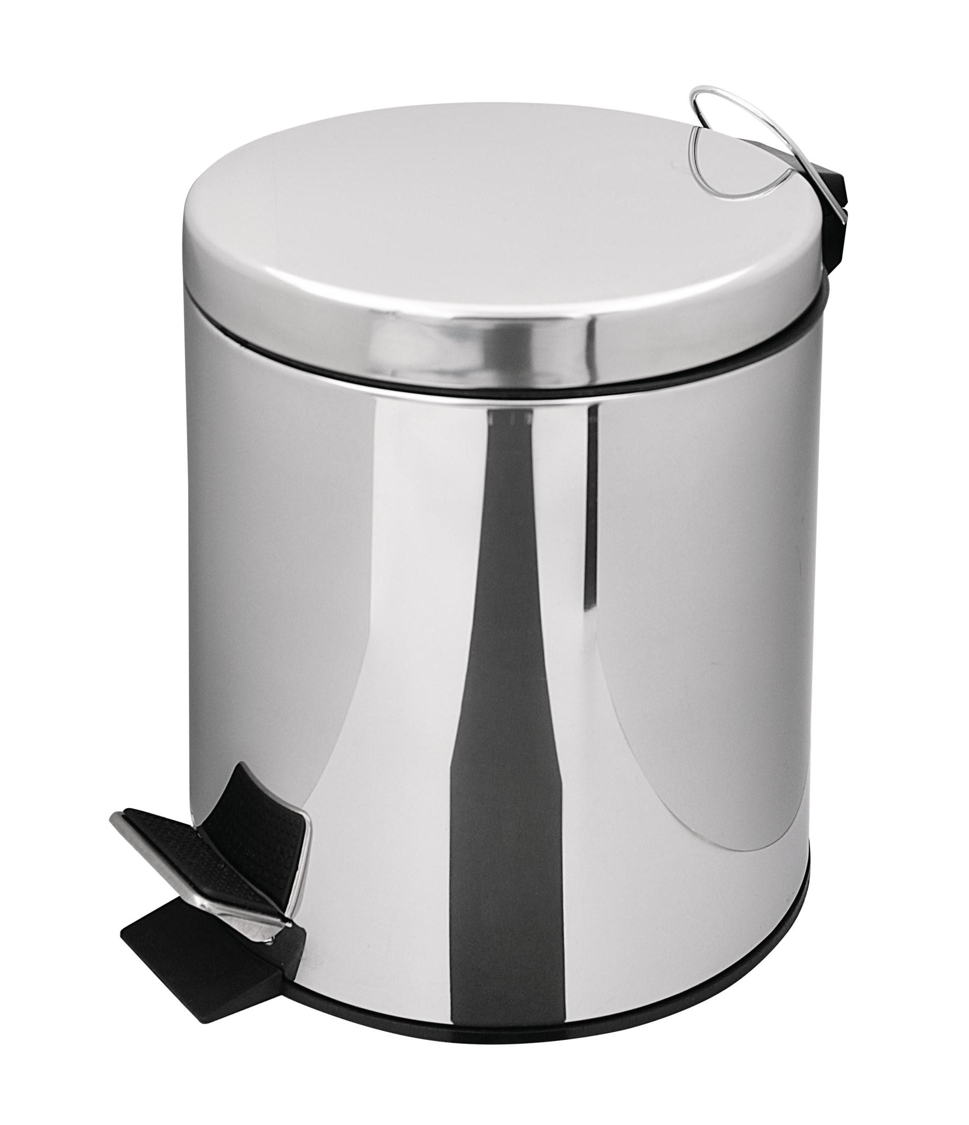 Ridder Mülleimer Timon chrom glänzend
