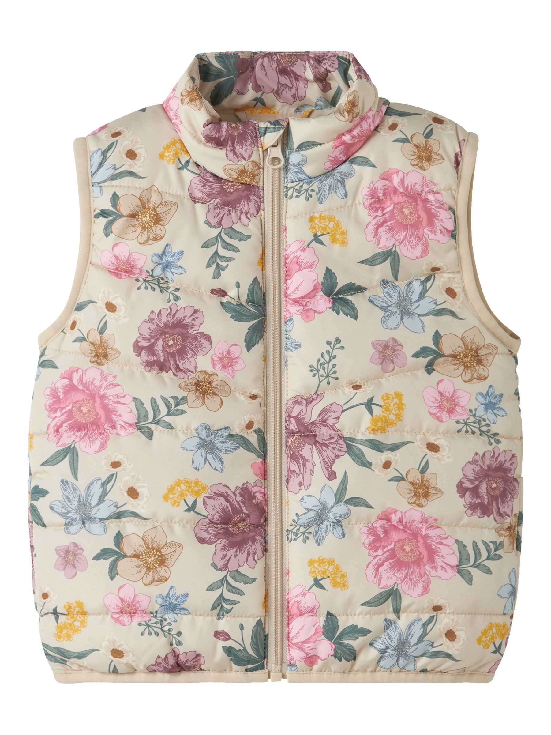 Name It Steppweste NMFMYLANE VEST AOP3