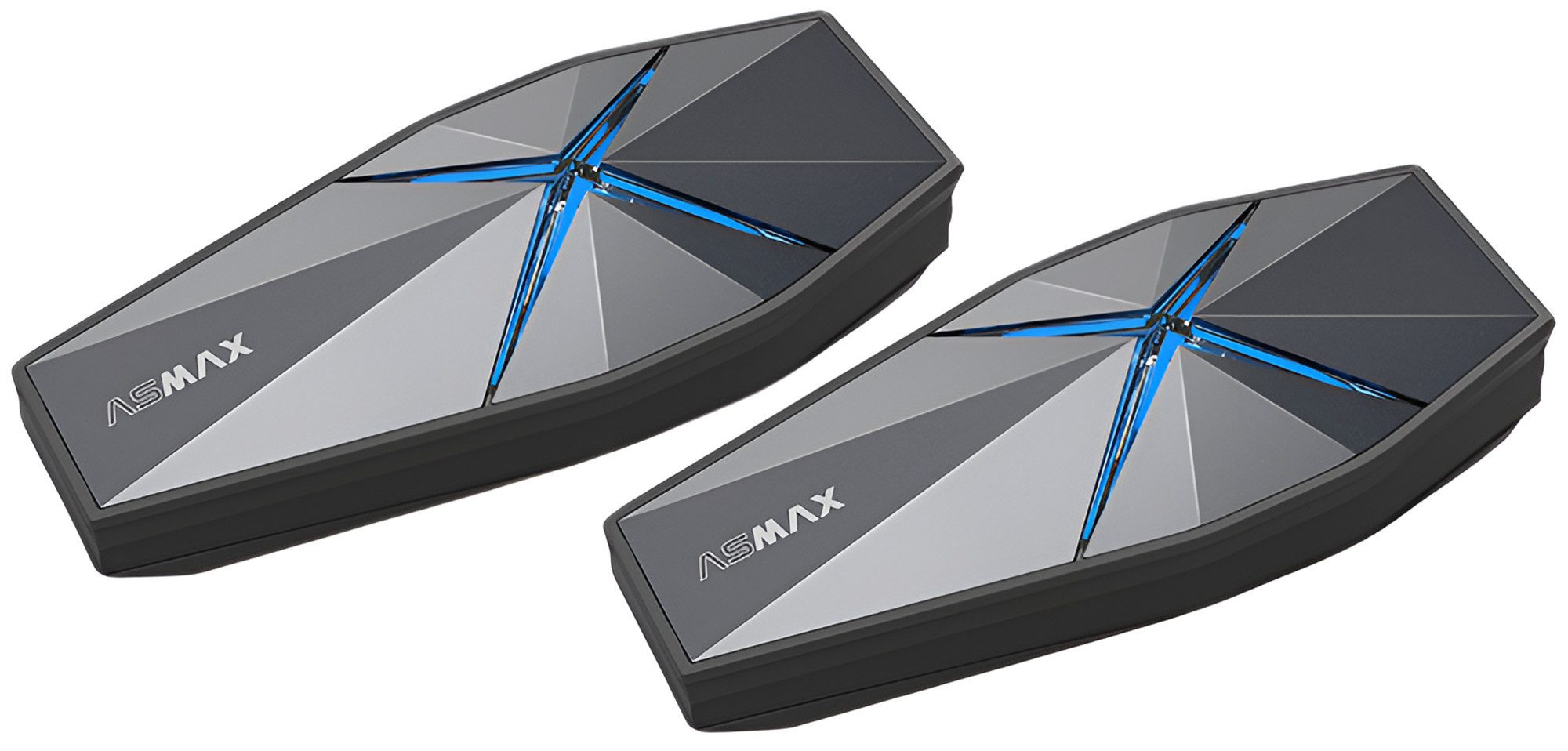 ASMAX Motorradhelm F1 Pro Bluetooth Kommunikationssystem Doppelset, Bluetooth-intercom