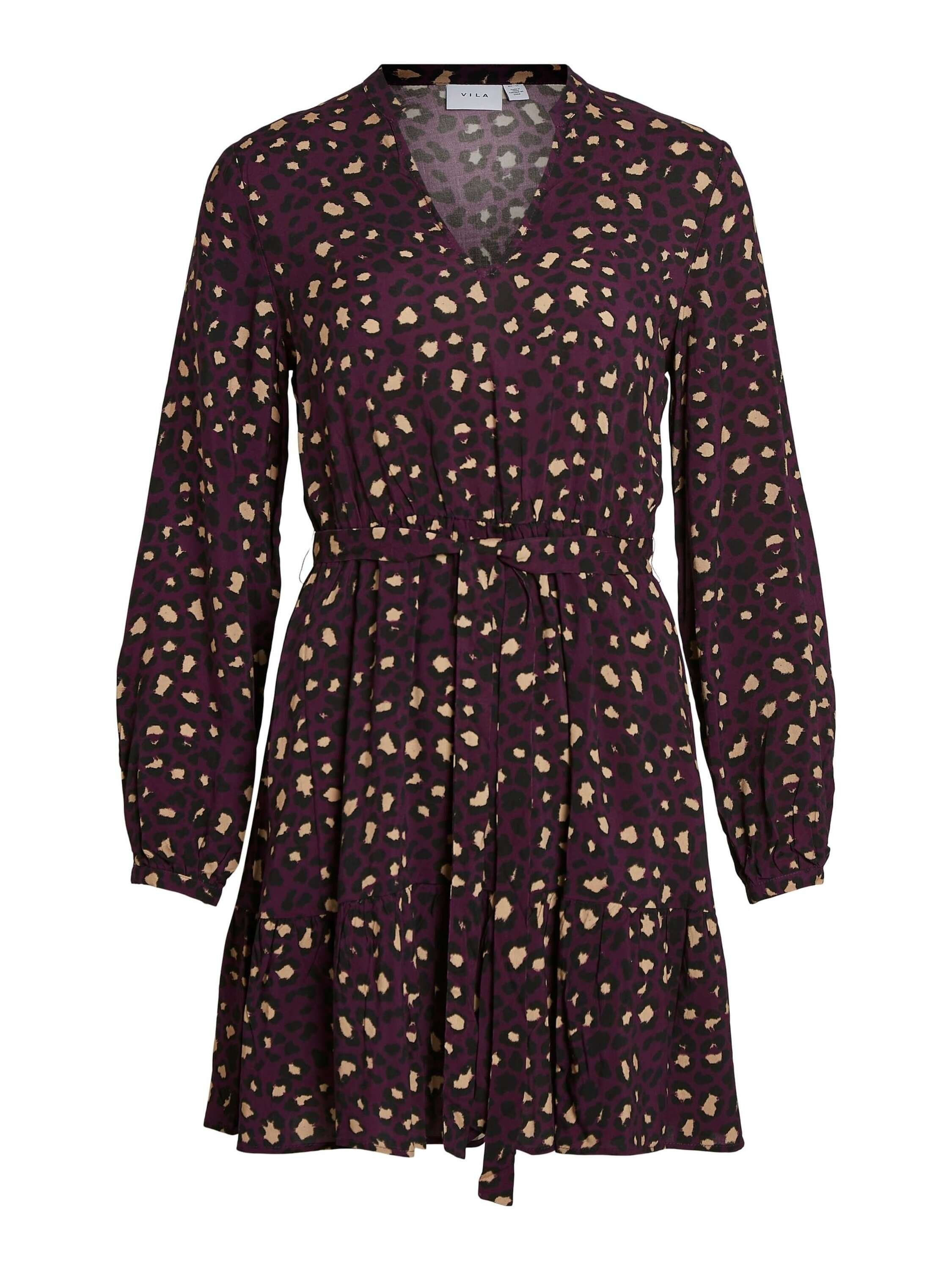 Vila Cocktailkleid DOVITAN (1-tlg) Drapiert/gerafft
