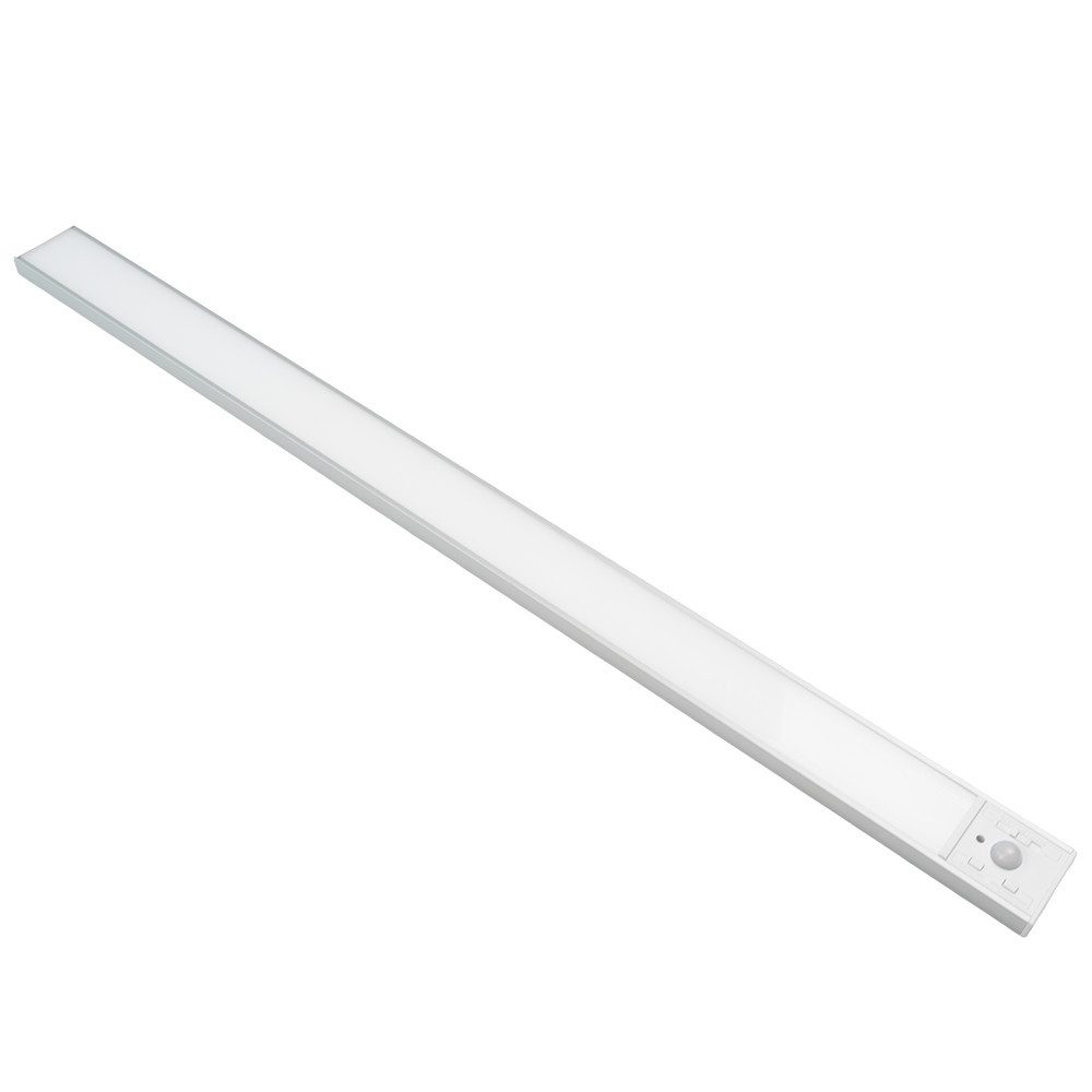 LUXULA LED Unterbauleuchte LUXULA LED Unterbauleuchte 60 cm 4 W CCT einstellbar Silber, LED fest integriert, Farbwechsler