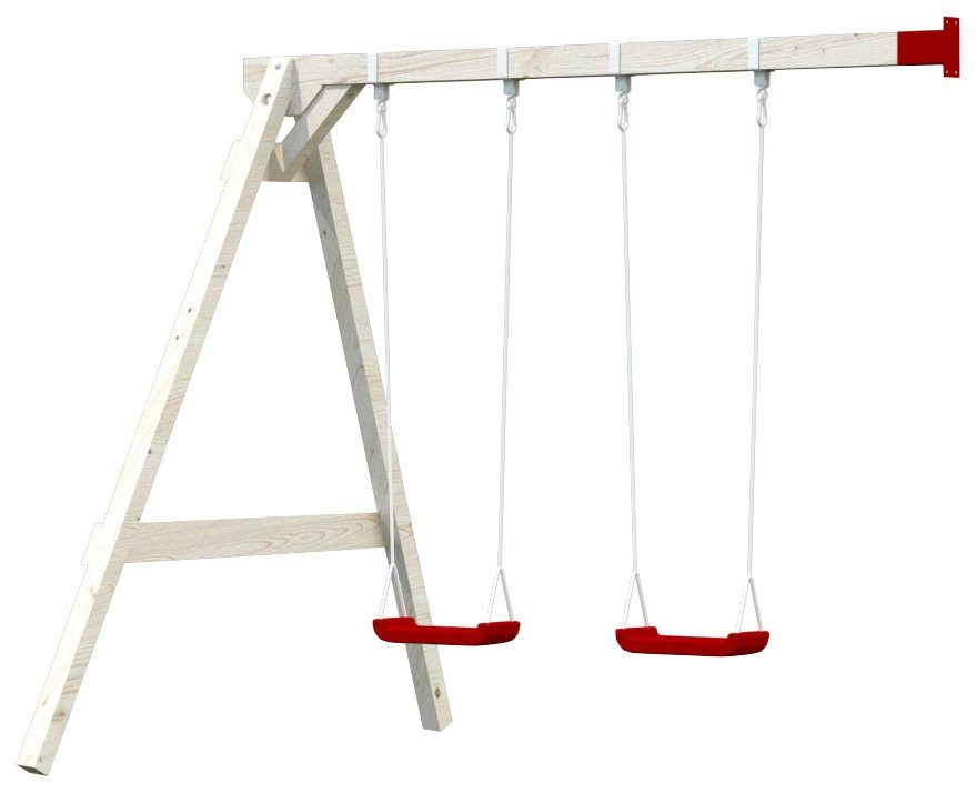 Palmako Doppelschaukel Spielananlage Toby, BxT: 241x208 cm
