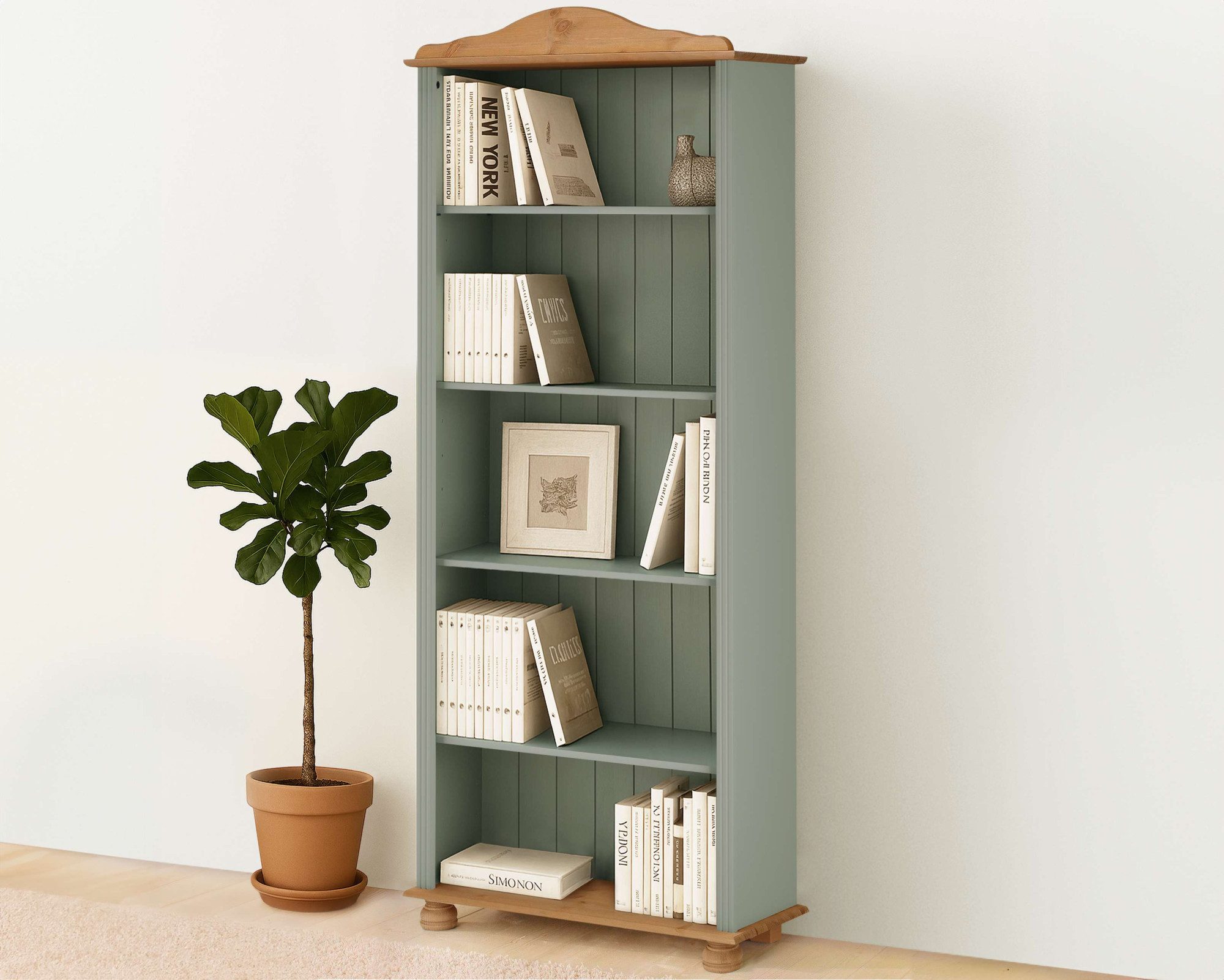 OTTO home Regal Mette, aus massivem Kiefernholz, in unterschiedlichen Größen und Farben