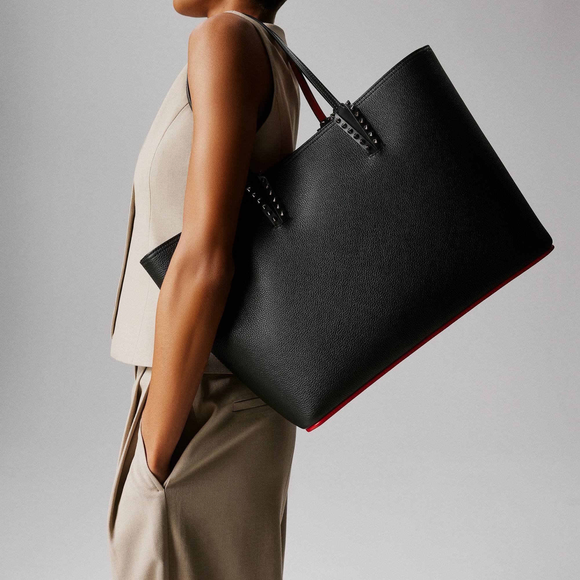 CHRISTIAN LOUBOUTIN Shopper Cabata large