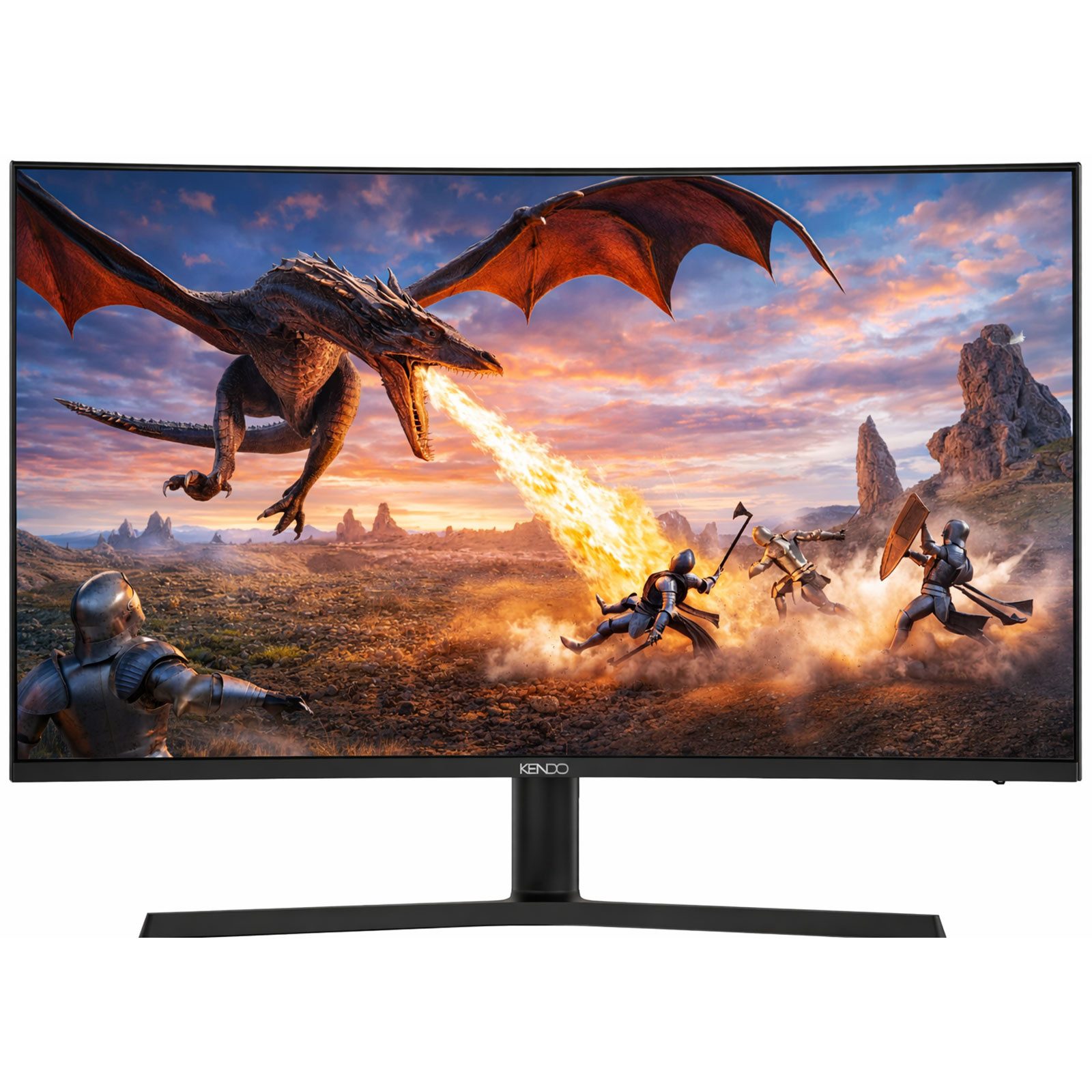 Kendo KEN32G680 LCD-Monitor (Großer Full-HD Gaming-Monitor mit Lautsprechern)