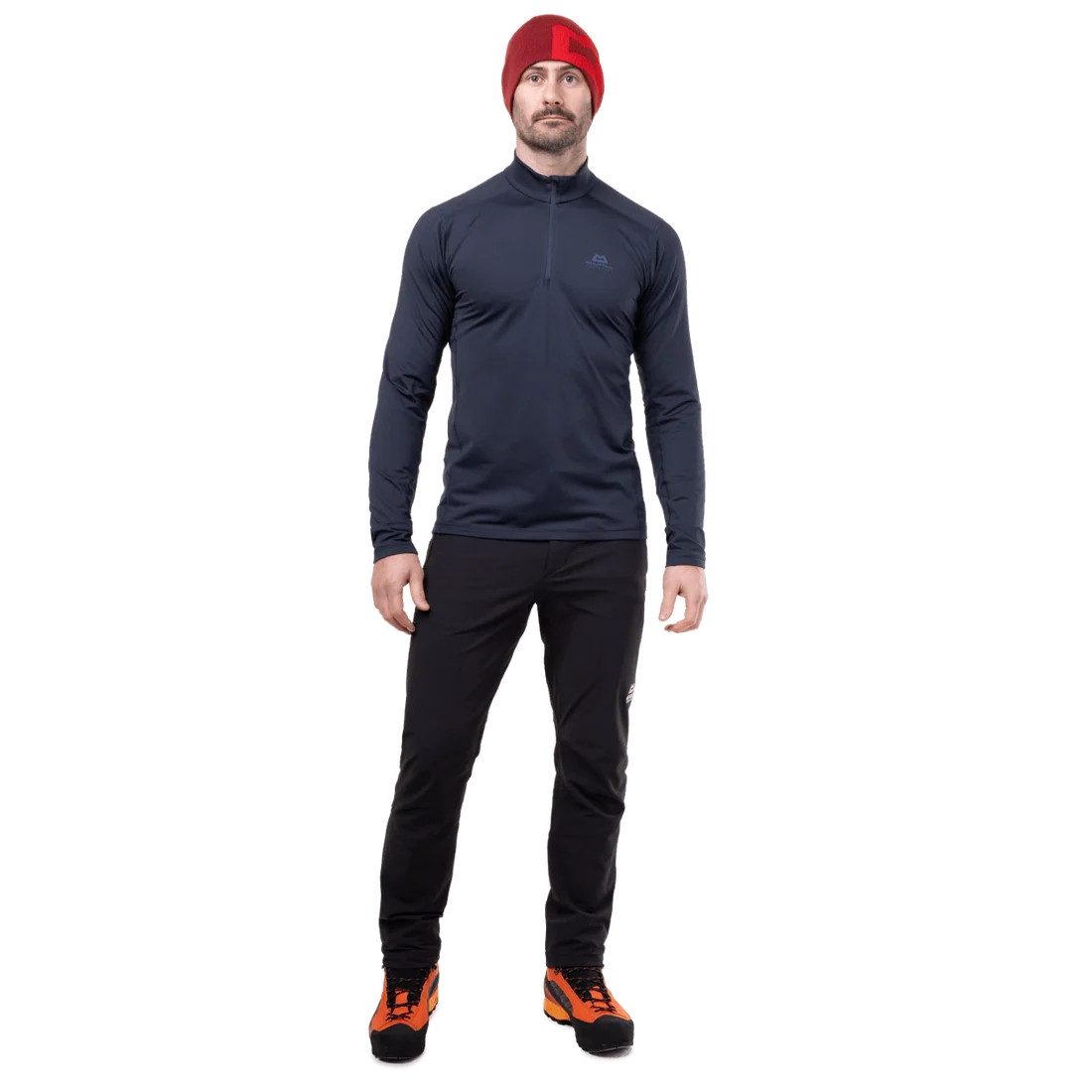 Mountain Equipment Langarmshirt Cerrig Mens LS Zip T Cosmos