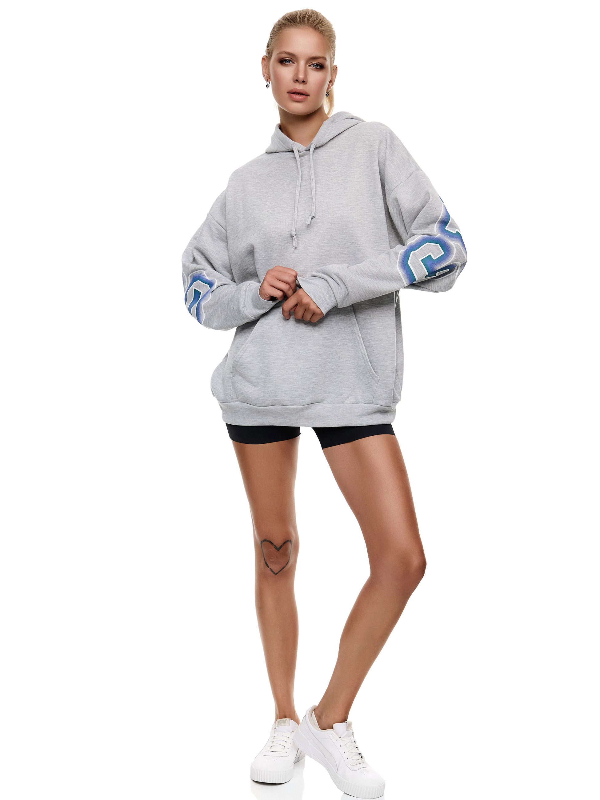 Worldclassca Hoodie Worldclassca Oversized CHICAGO Hoodie Kapuzenpullover S günstig online kaufen