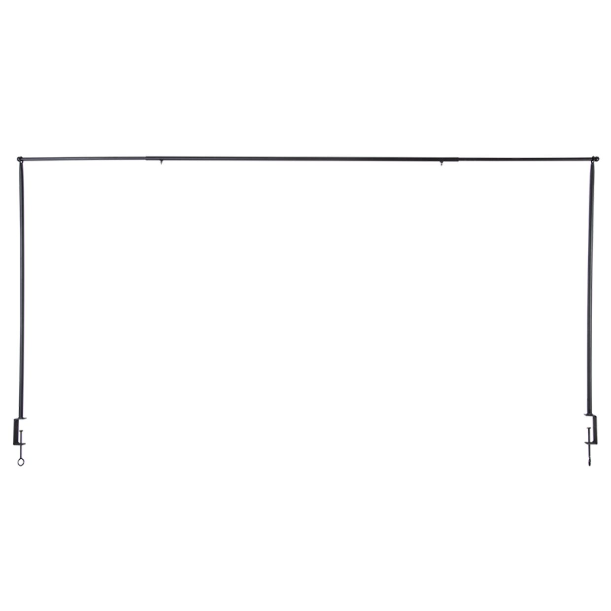 degawo Dekohänger Tisch Deko Stange Gestell Metall schwarz ausziehbar Tafel günstig online kaufen