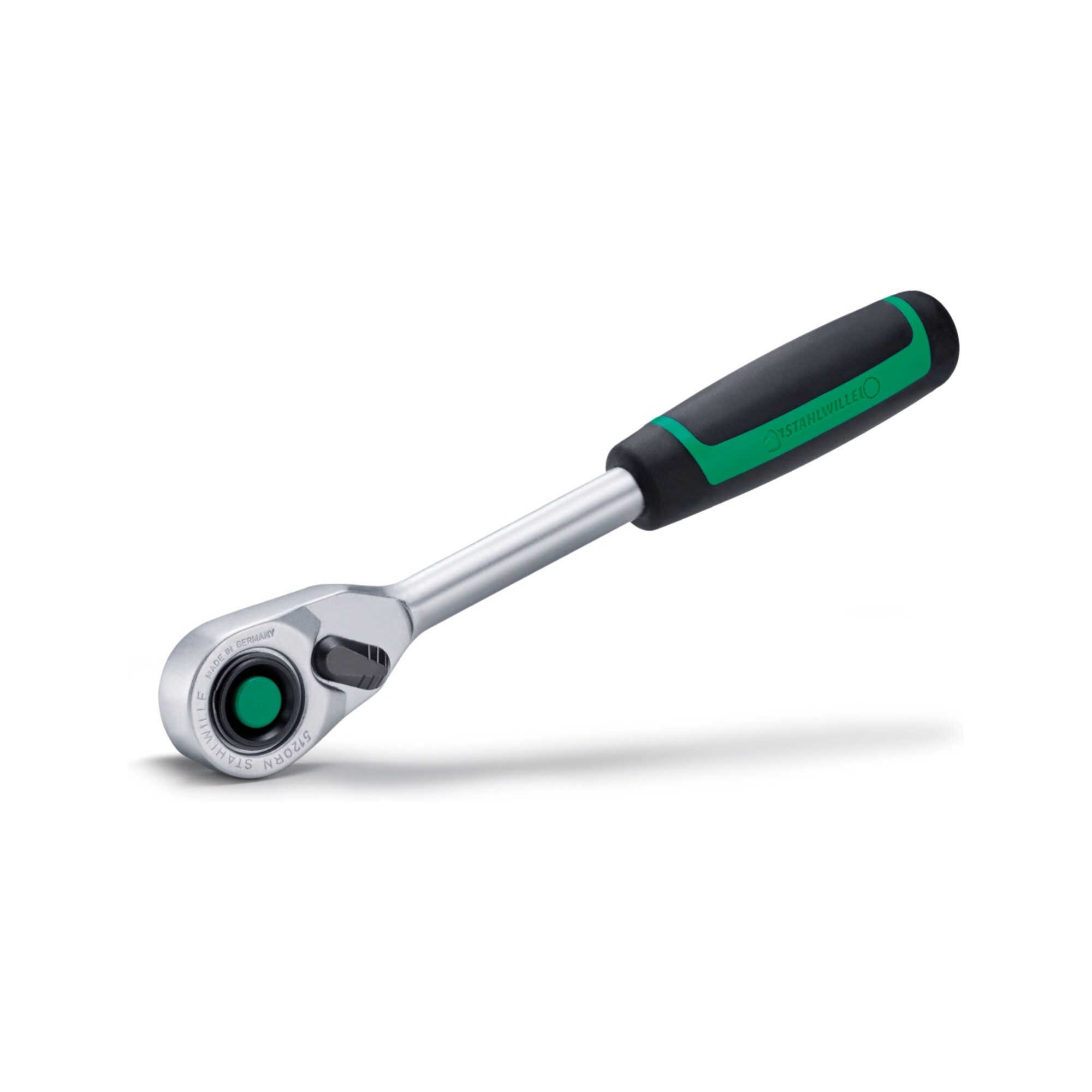 Stahlwille Ratsche Stahlwille 1/2" (12,5mm) Feinzahnknarre RSW.4.5° L.265,5mm a 23 mm