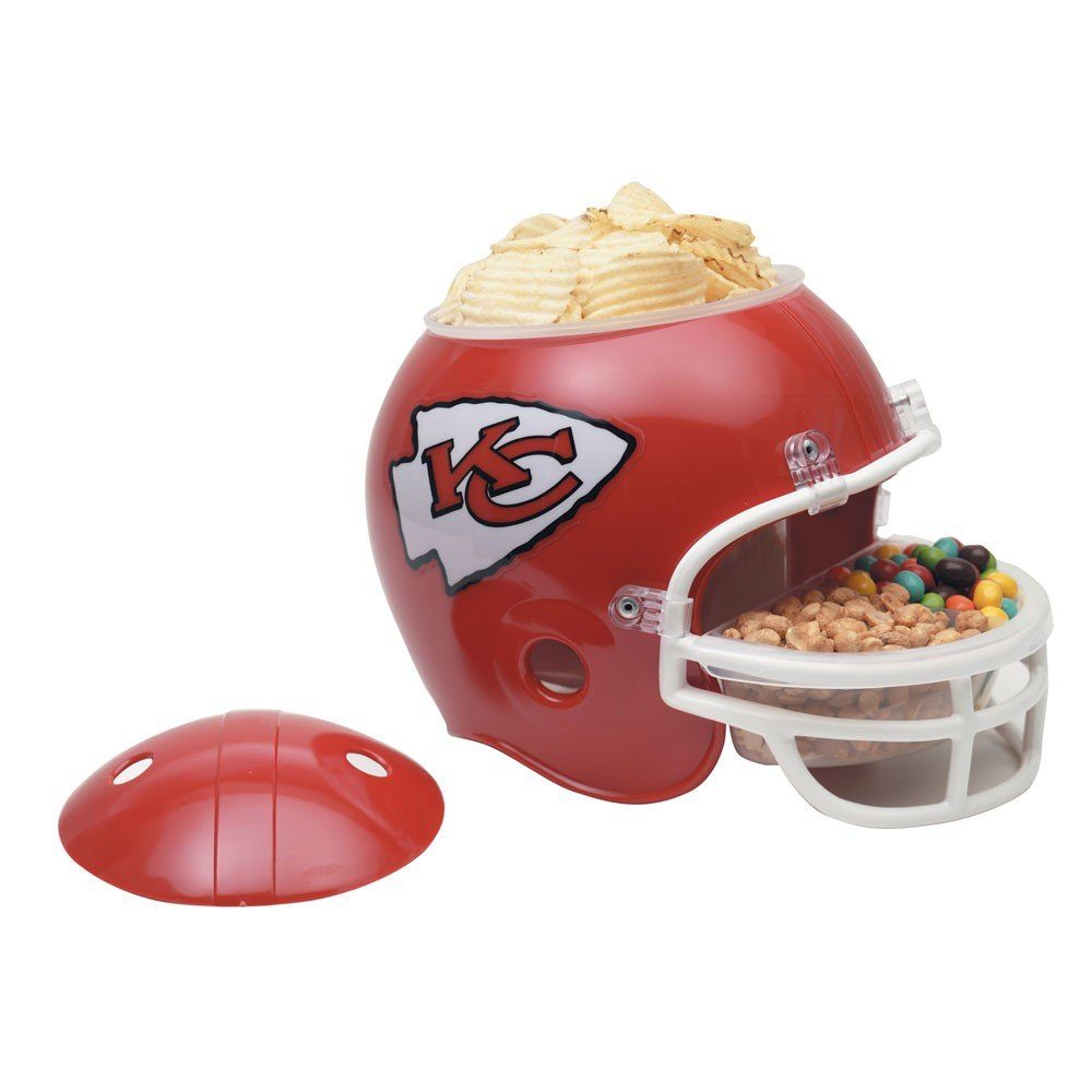 Kansas City Chiefs Snackschale Snack Helm, Kunststoff, original Größe