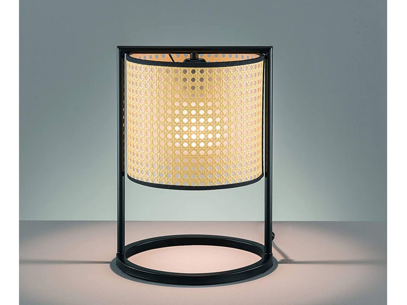 Fischer Honsel Led Tischleuchte Nacht Tischlampe Mit Rattan Lampen Schirm Vintage Korb Lampe Modern Rattanlampe Furs Wohnzimmer Schlafzimmer Online Kaufen Otto