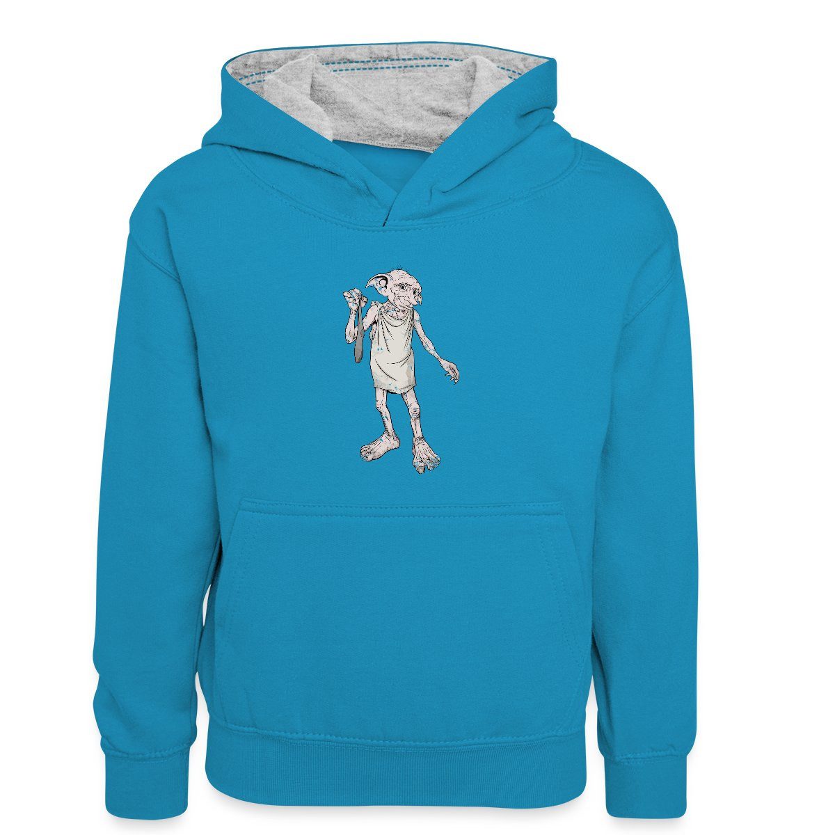Hoodie Harry Potter Dobbys Geschenk Kinder Kontrast-Hoodie
