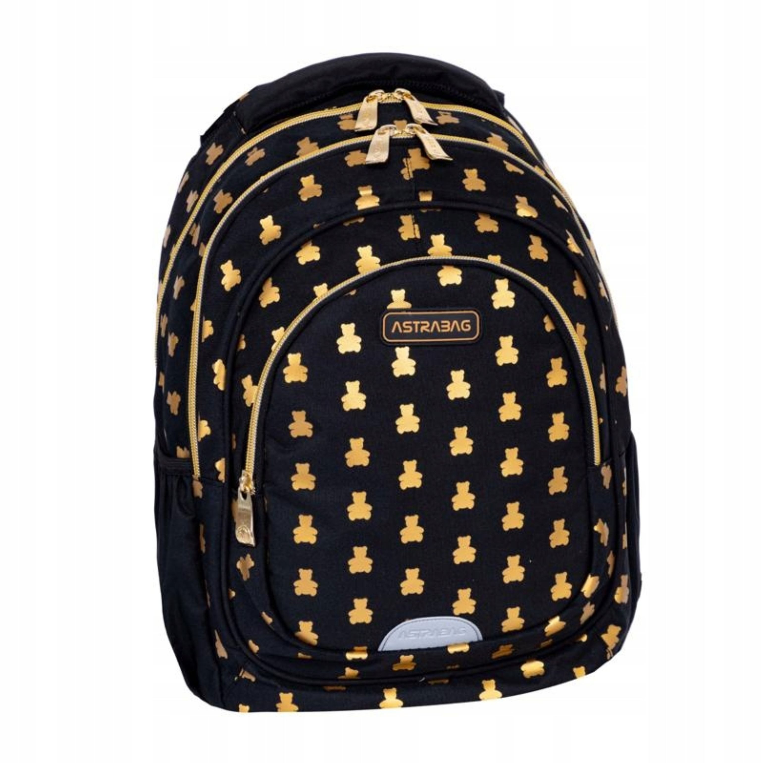 ASTRA Schulrucksack ASTRABAG Golden Teddy AB330 Schulrucksack Mädchen Klasse 1–3 20L (1-tlg)