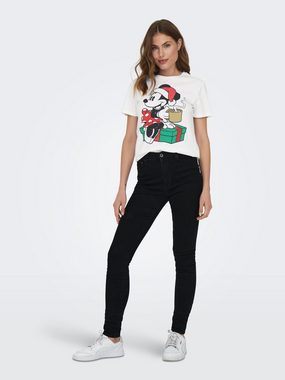 ONLY T-Shirt DISNEY CHRISTMAS (1-tlg) Plain/ohne Details