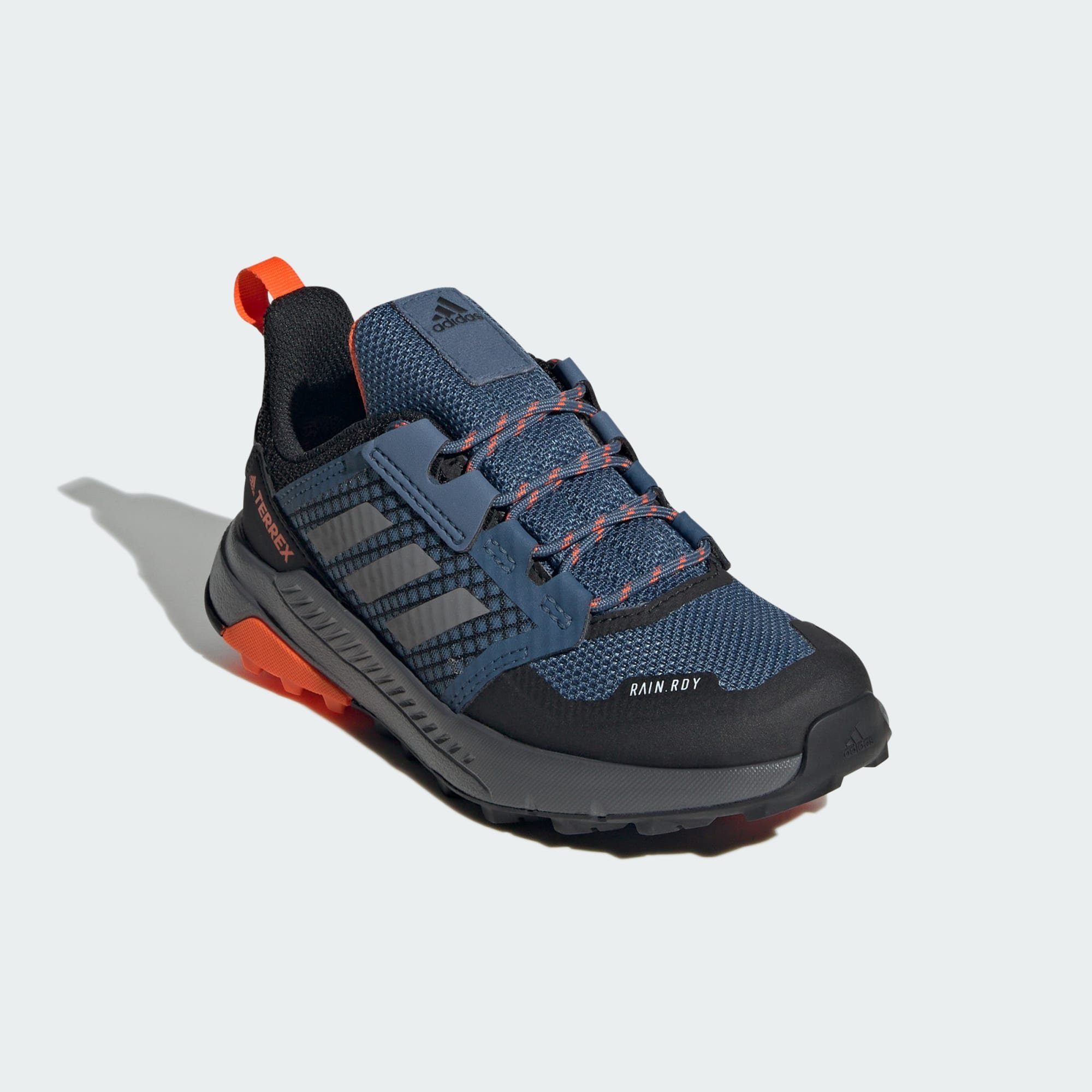 Three adidas TRAILMAKER Impact / Wonder Hikingschuh RAIN.RDY TERREX TERREX / Steel WANDERSCHUH Grey Orange